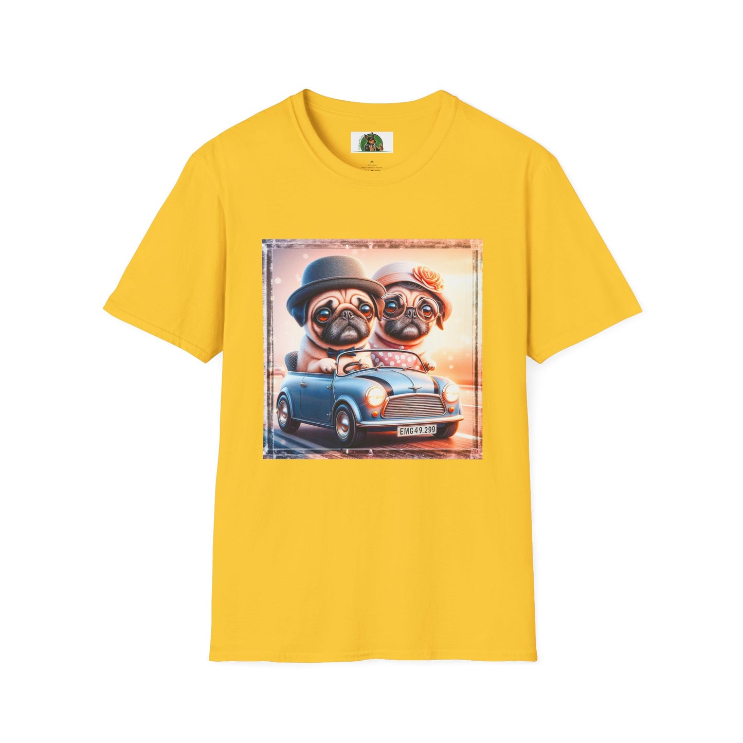 Wacky Pugs T-Shirt Printify S Daisy 