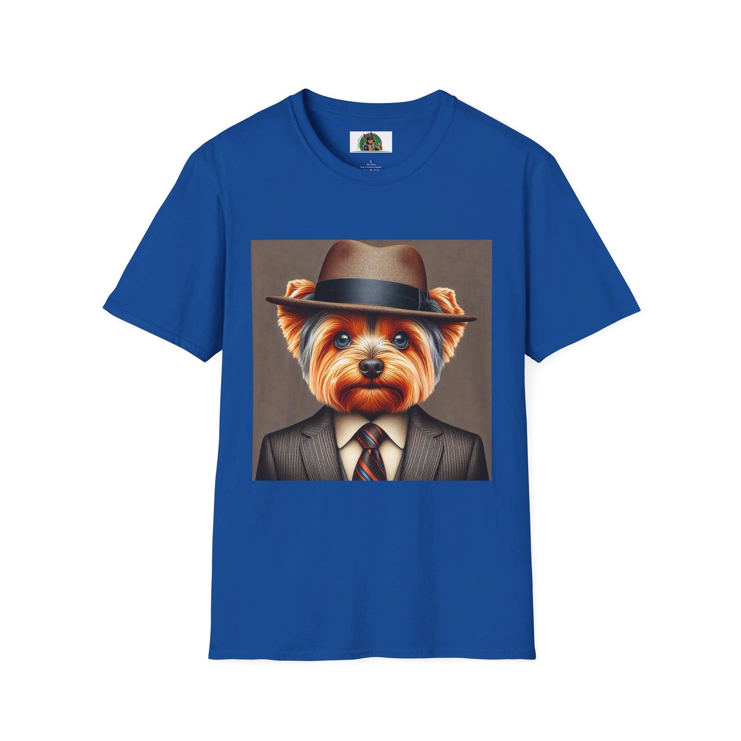 Yorkie T-Shirt Printify S Royal 