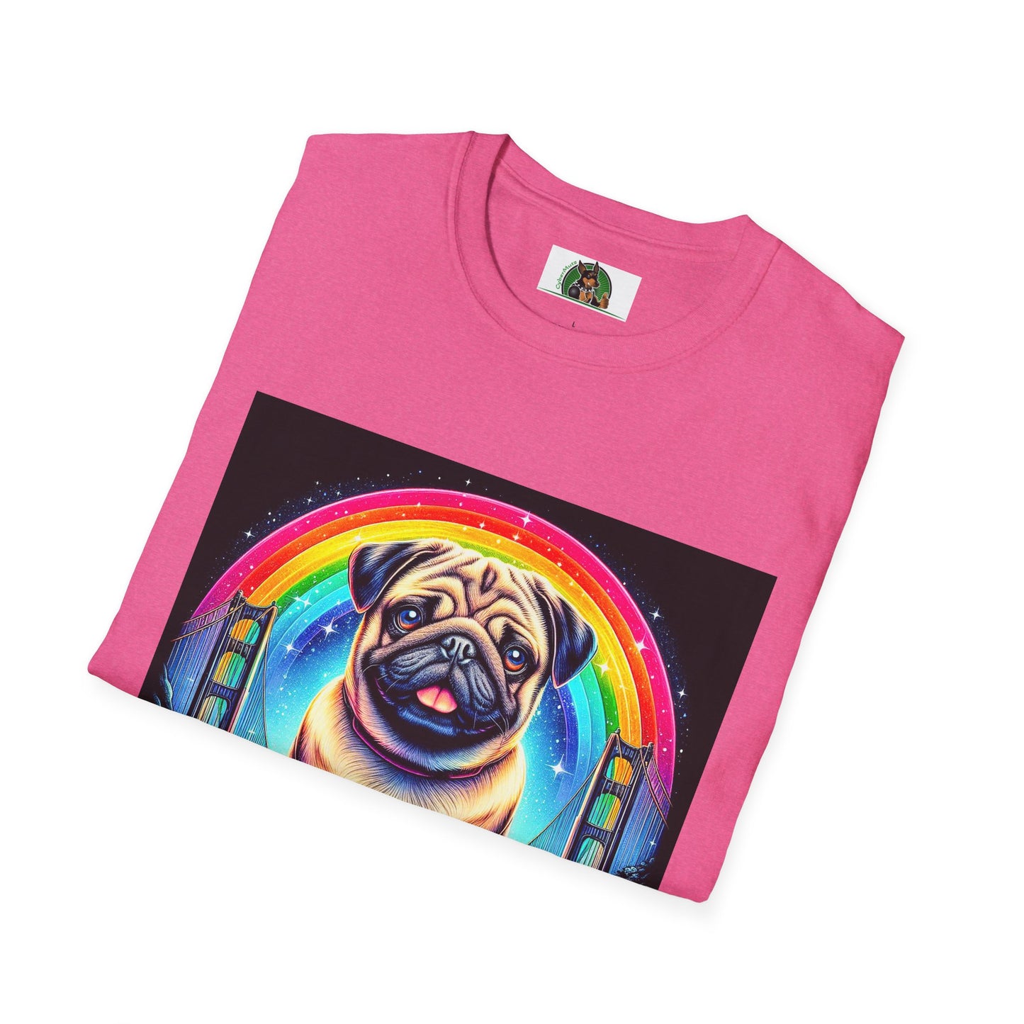 Pugs T-Shirt Printify   