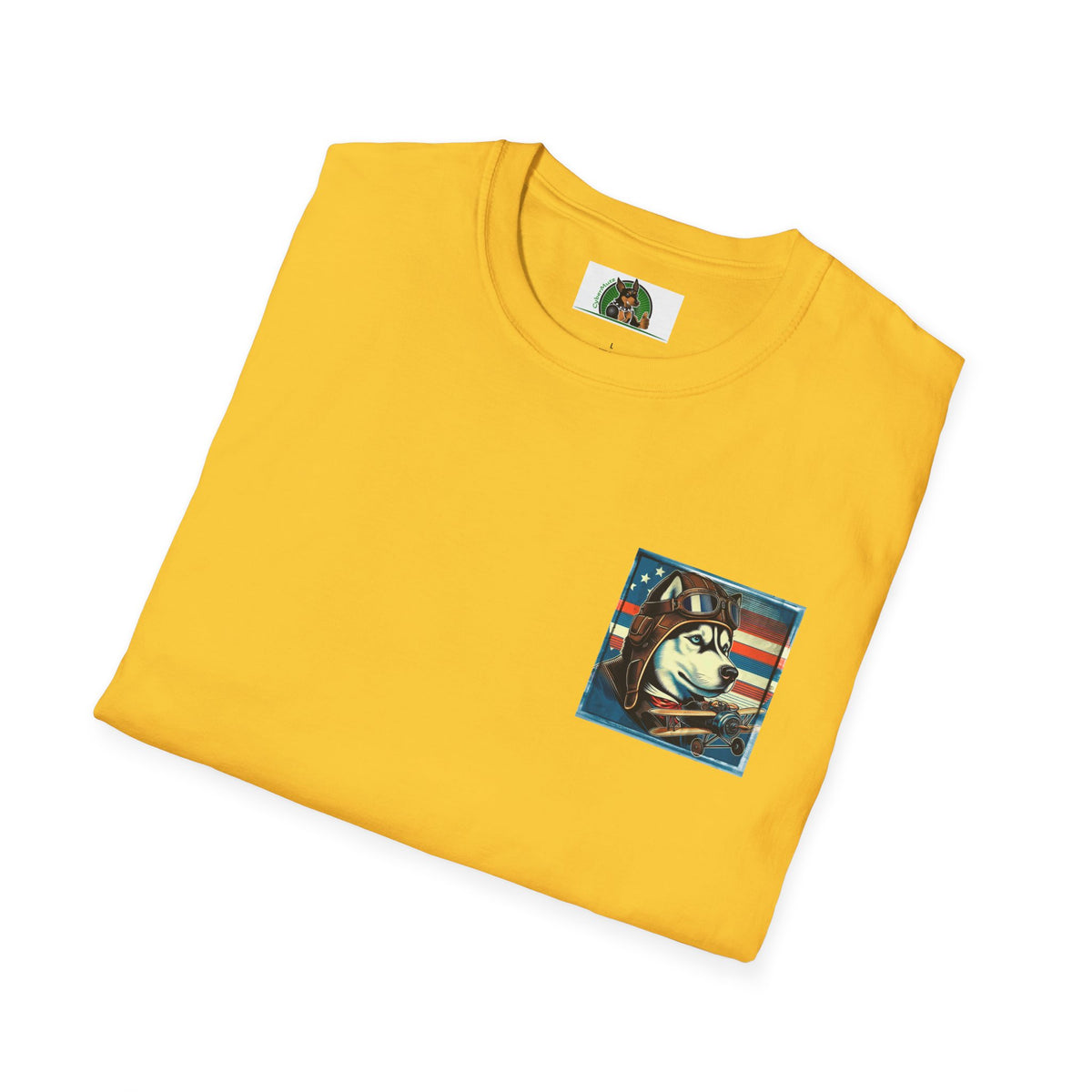 Husky hero shirt Back Design