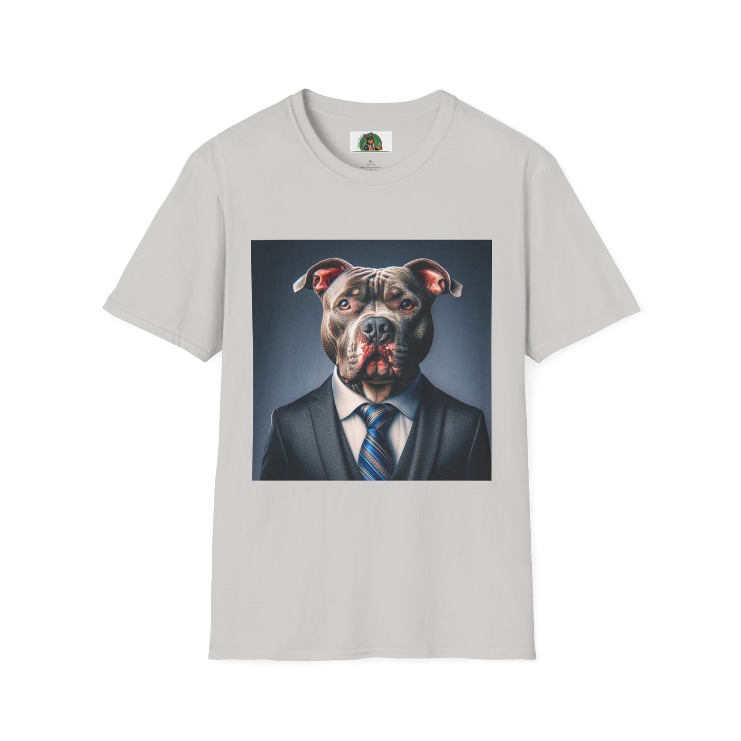 Pit Bull T-Shirt Printify S Ice Grey