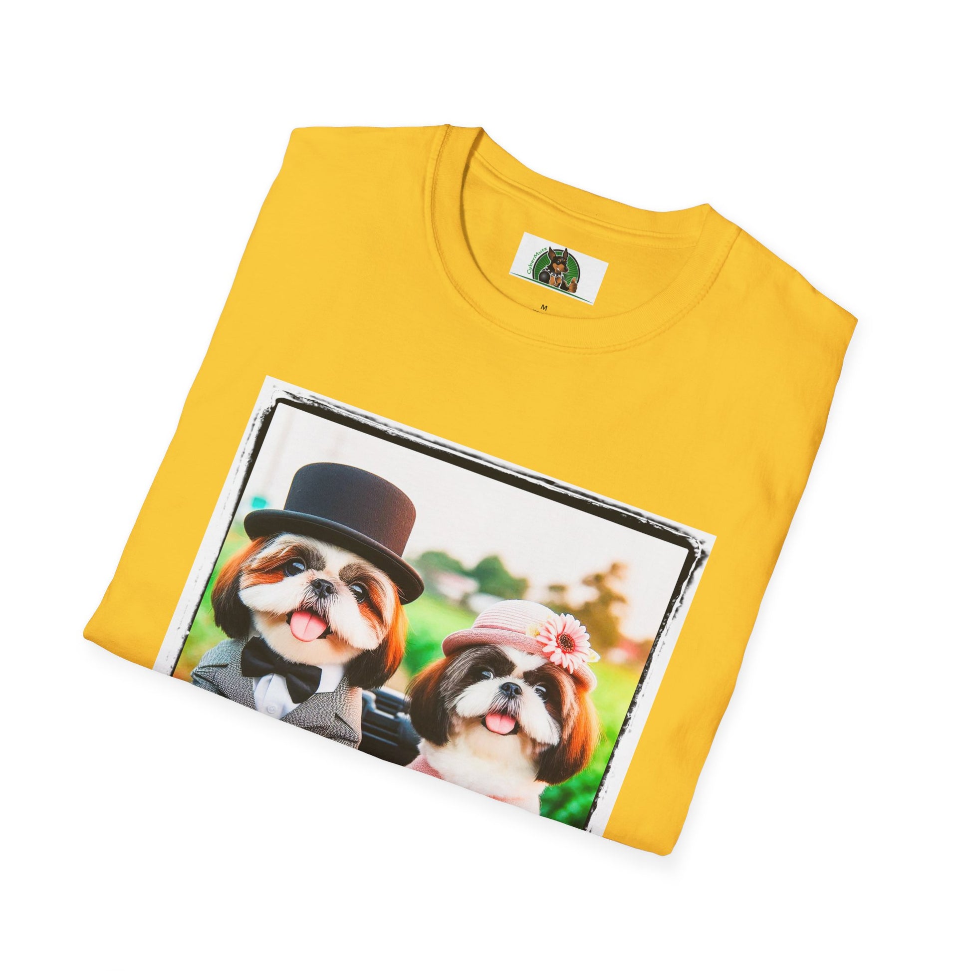 Wacky Shih Tzu T-Shirt Printify   