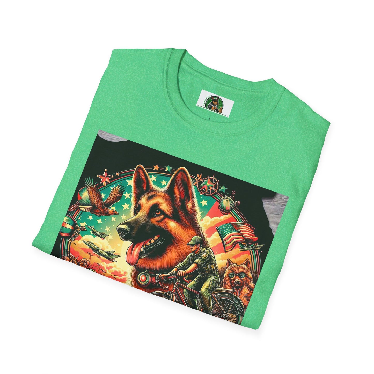 German Shepherd T-Shirt Printify   