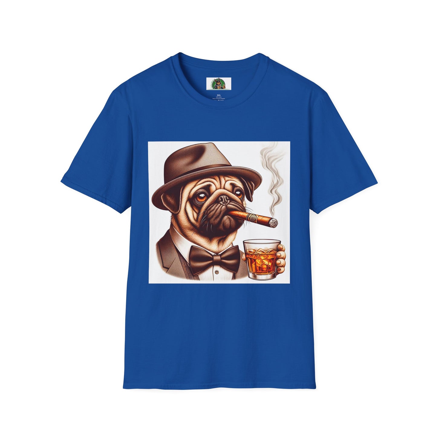 Pugs T-Shirt Printify XS Royal 