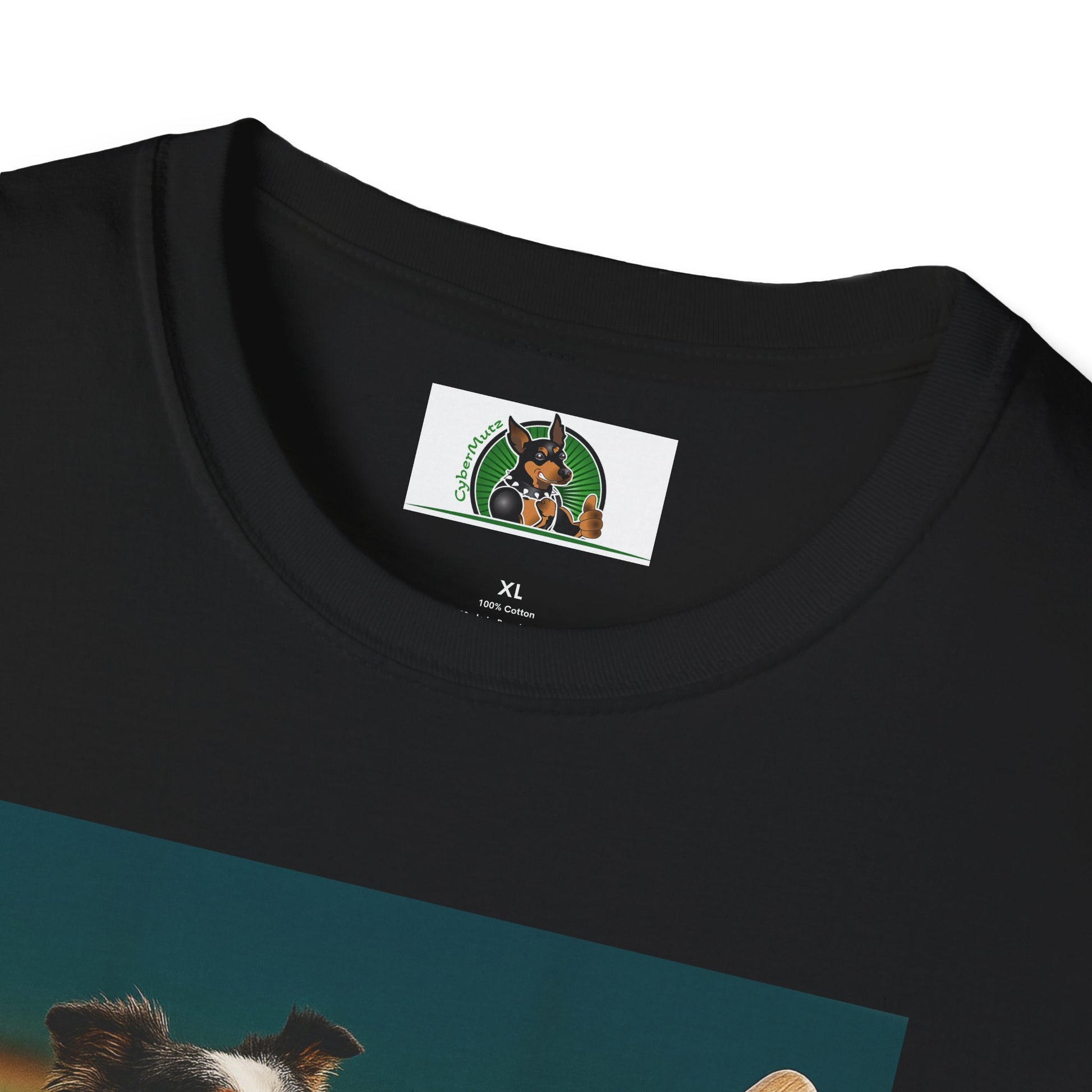 Sports Baseball Australian Shepherd Unisex T-Shirt T-Shirt Printify