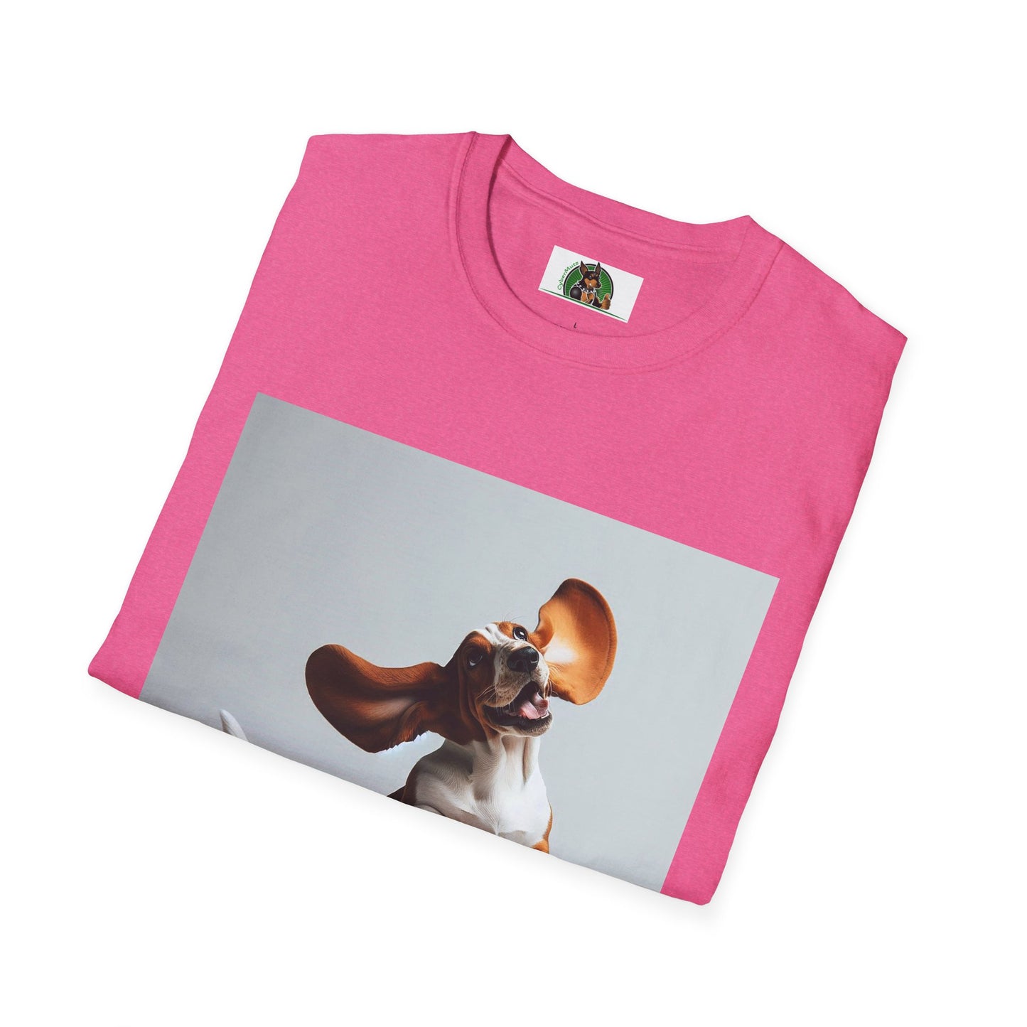Bassett Hound T-Shirt - Dancing Dog Design