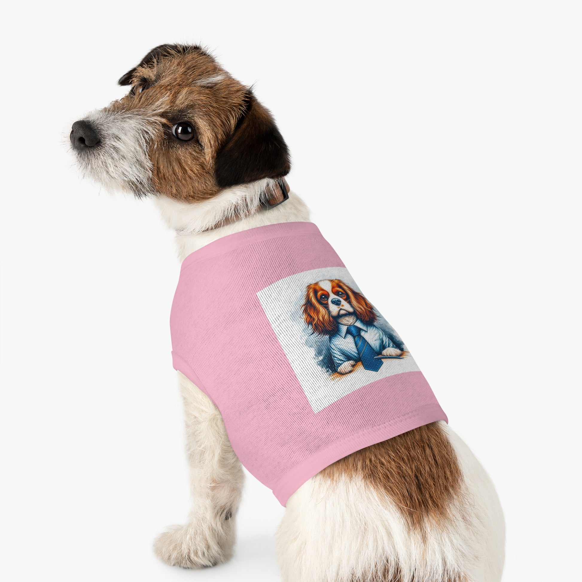 Pet Tank Top Cavalier King Charles Spaniel Pets Printify   