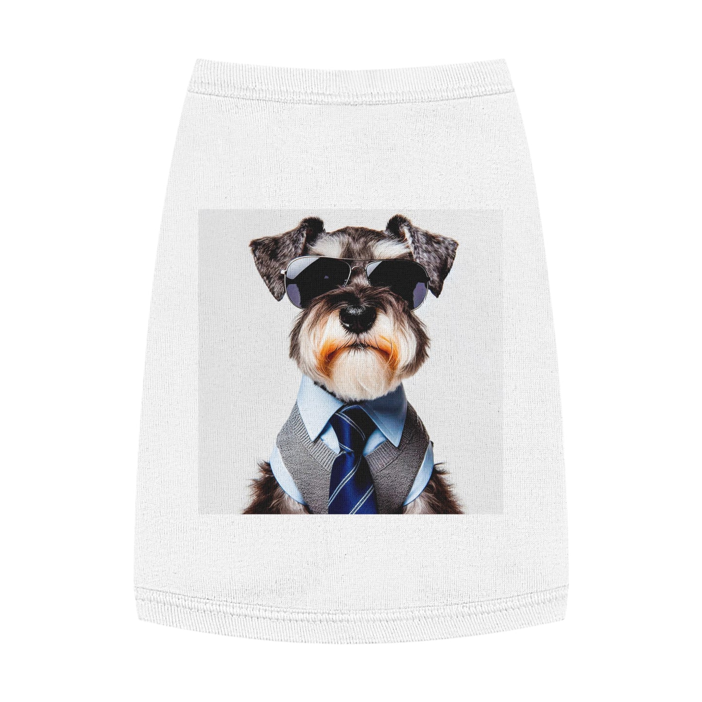 Pet Tank Top Miniature Schnauzer Pets Printify   