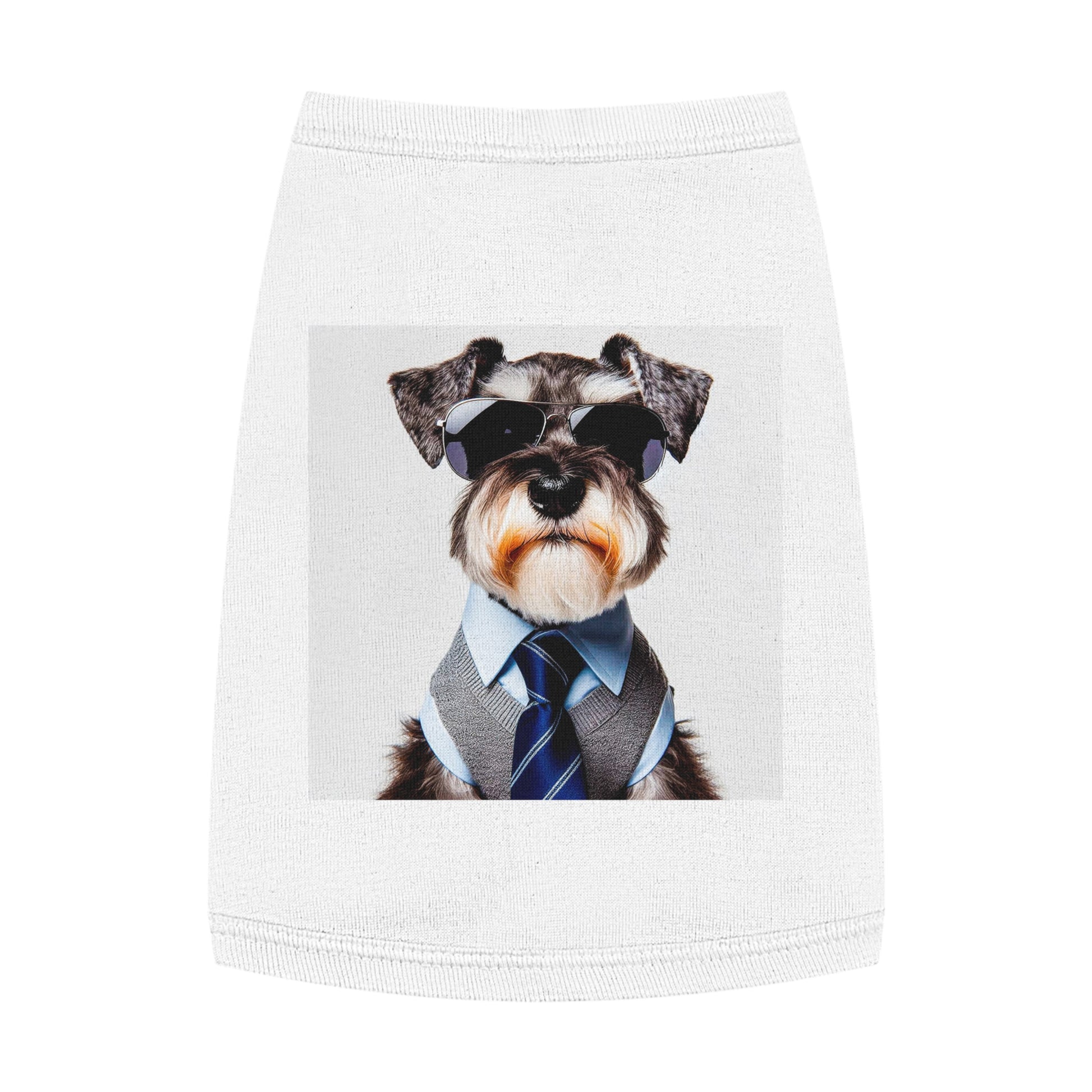 Pet Tank Top Miniature Schnauzer Pets Printify   