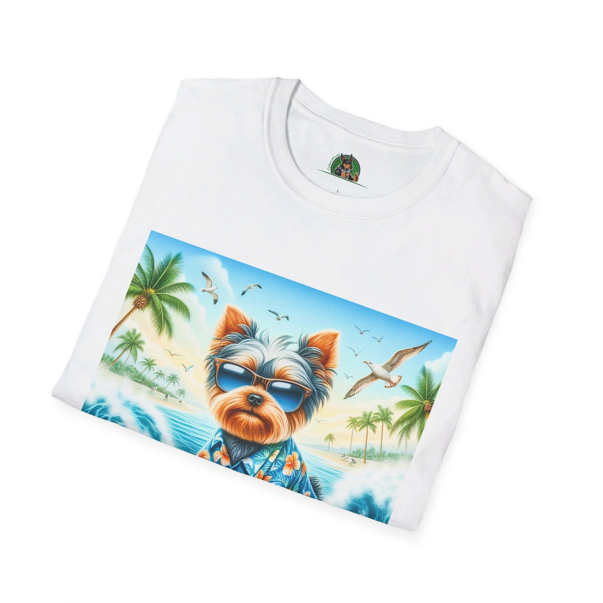 Yorkie T-Shirt Printify   