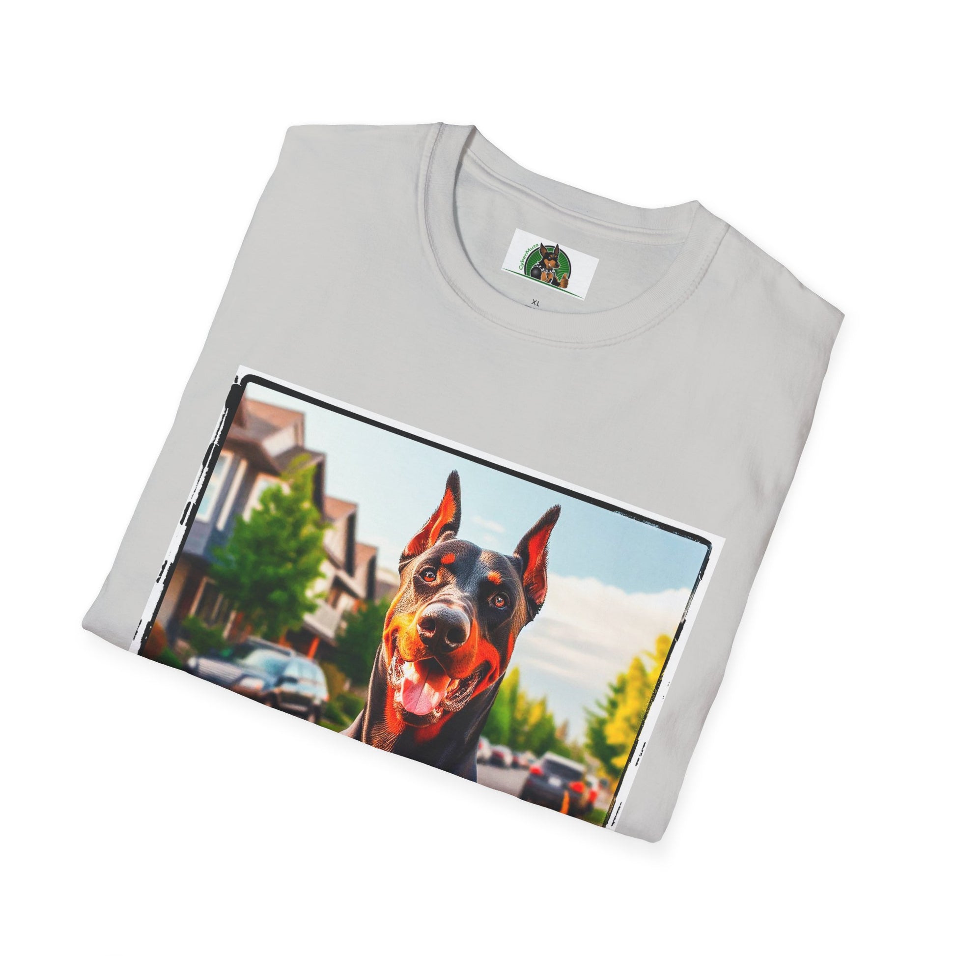 Doberman T-Shirt Printify   