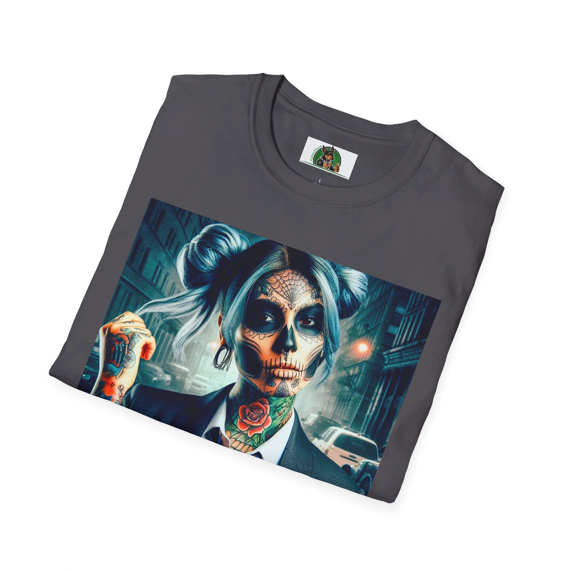 Zombie Girl T-Shirt Printify   