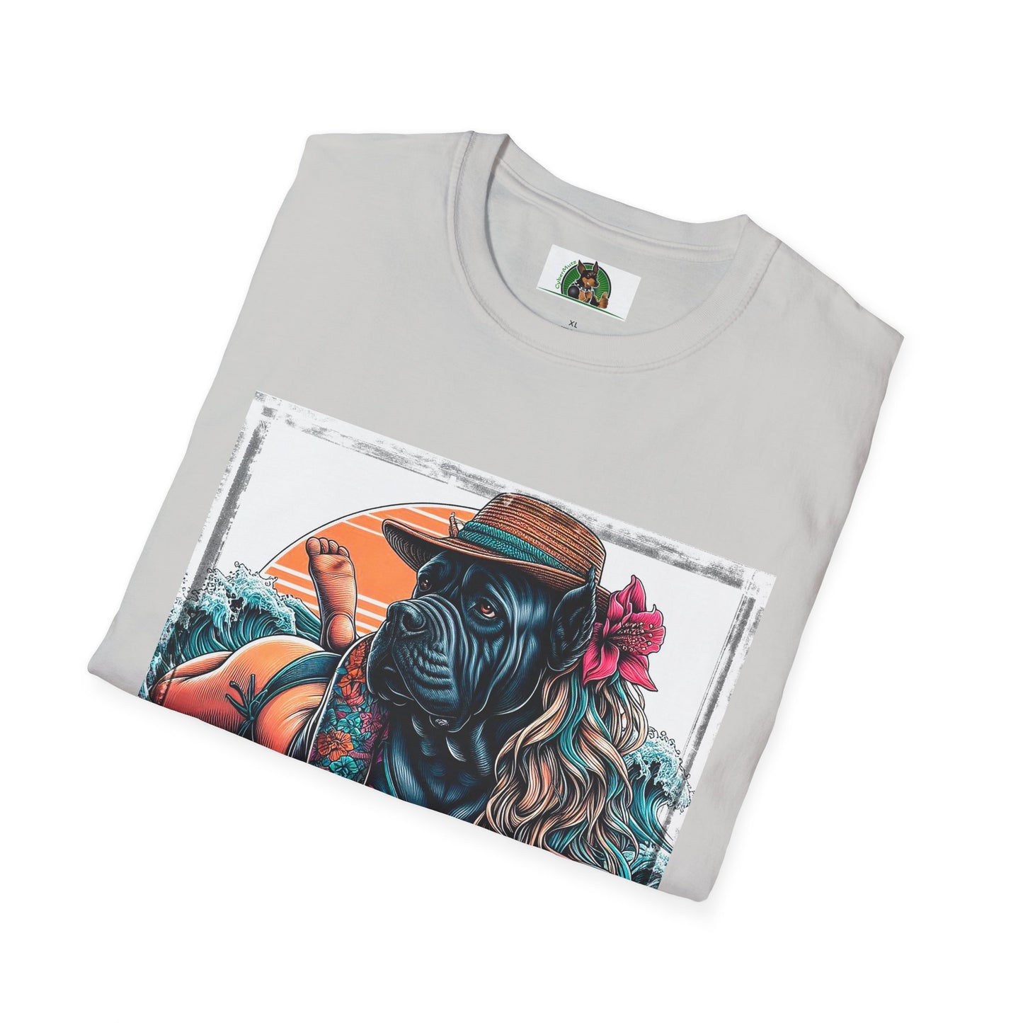 Cane Corso Female Surfer TShirt