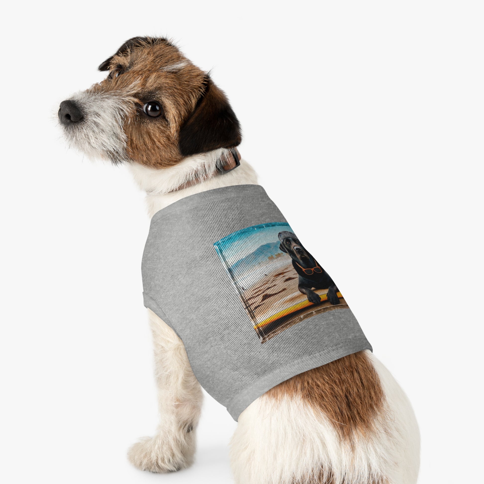 Labrador Retriever beach beauty shirt Pets Printify