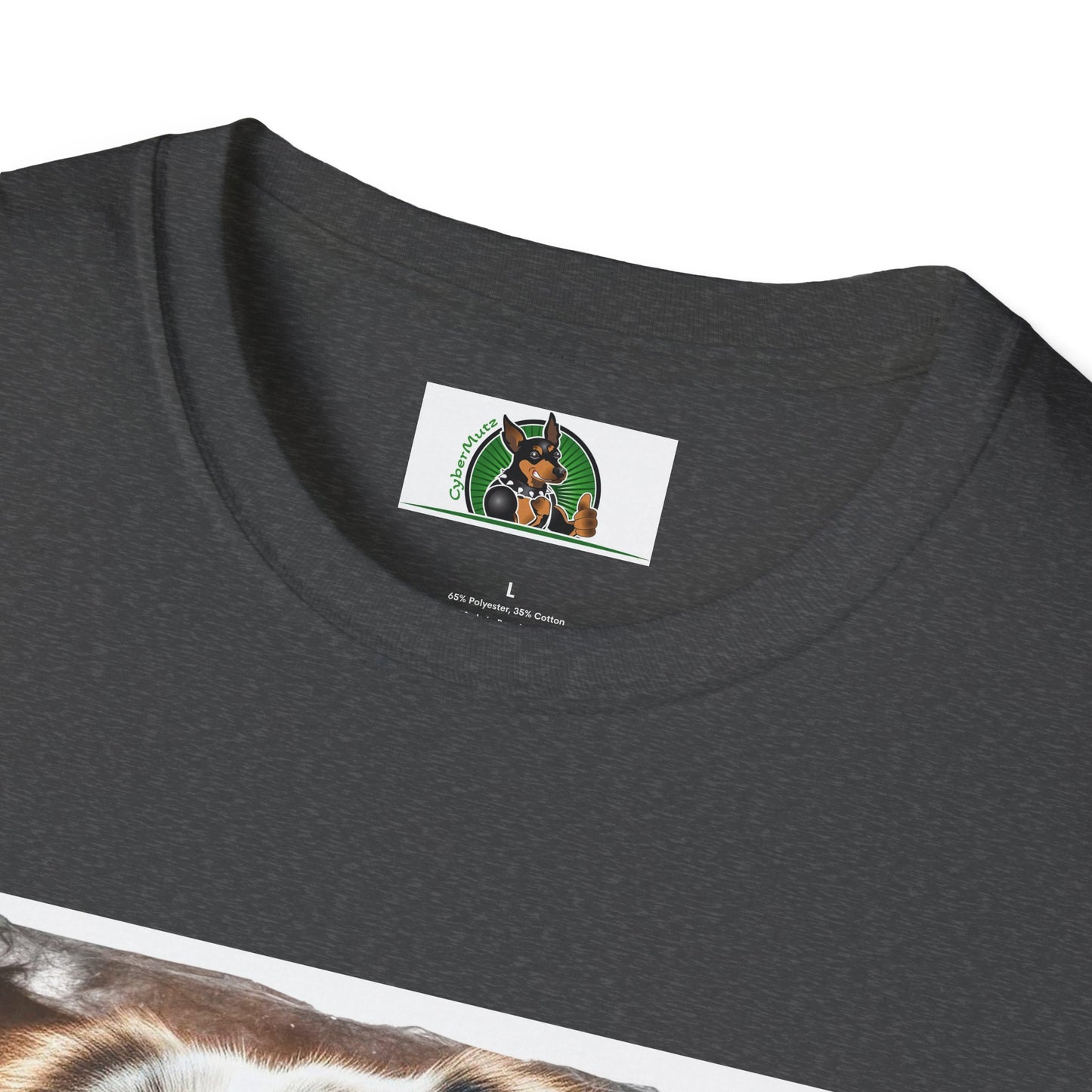 Australian Shepherd Profile Pic T-Shirt Printify