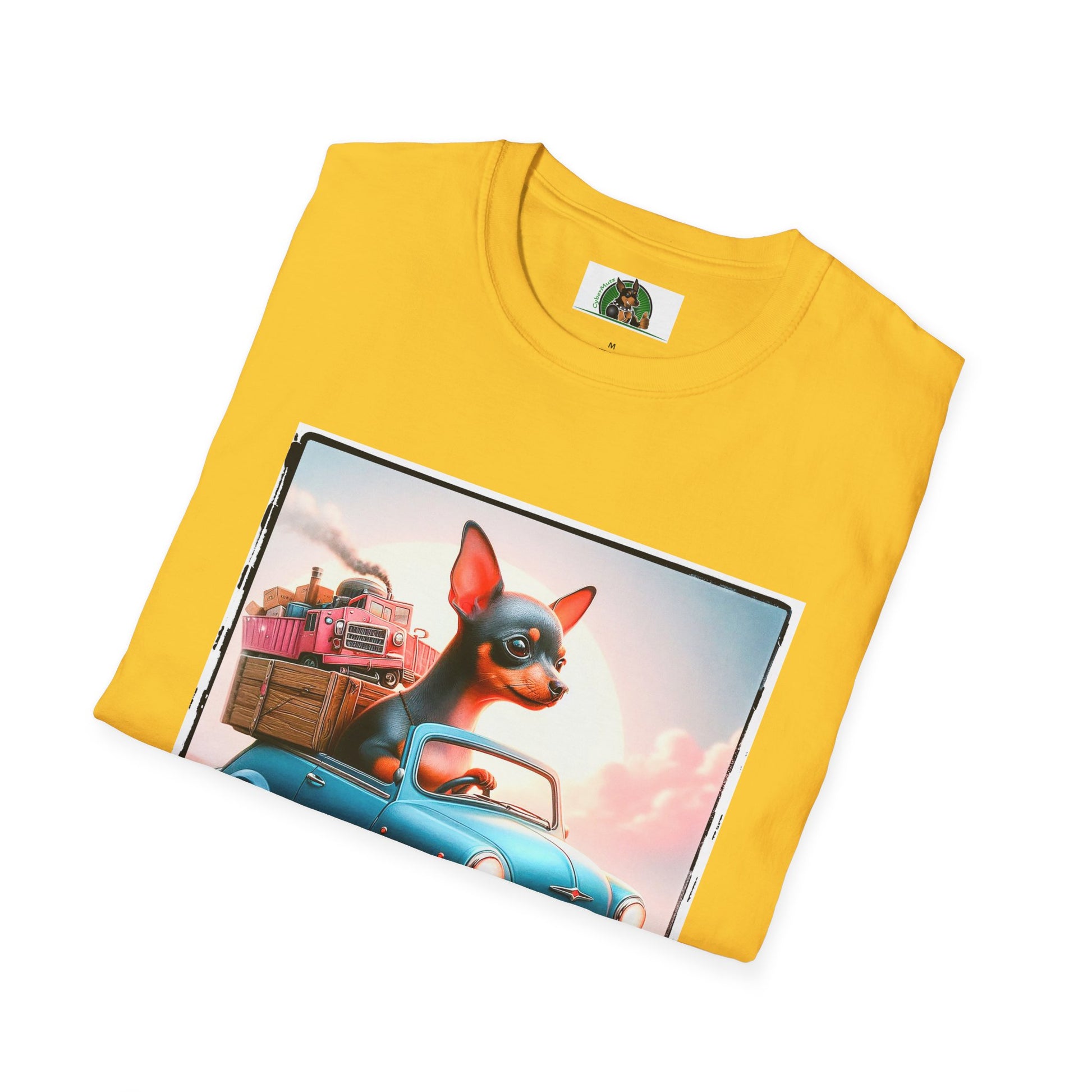 Wacky Min Pin T-Shirt T-Shirt Printify   