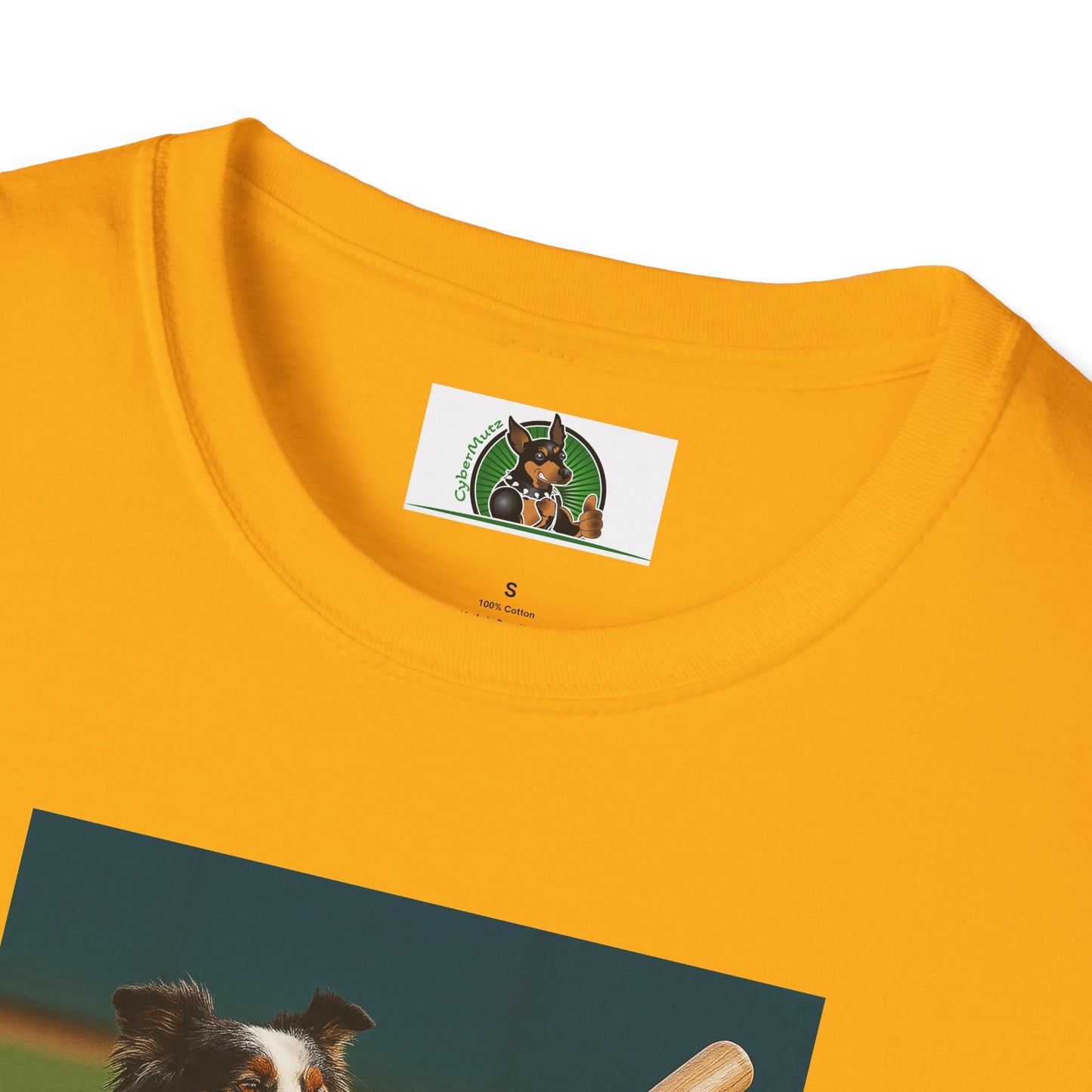 Sports Baseball Australian Shepherd Unisex T-Shirt