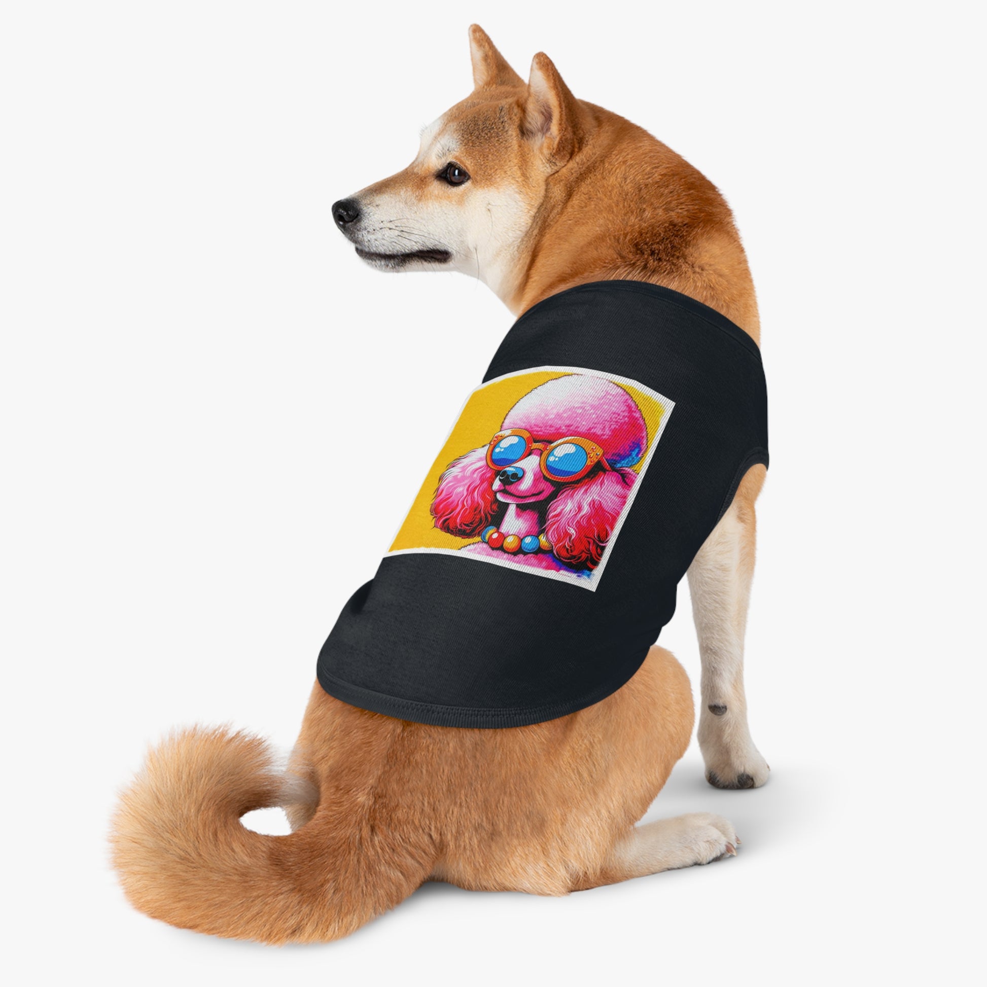 Pet Tank Top Poodle Pets Printify   