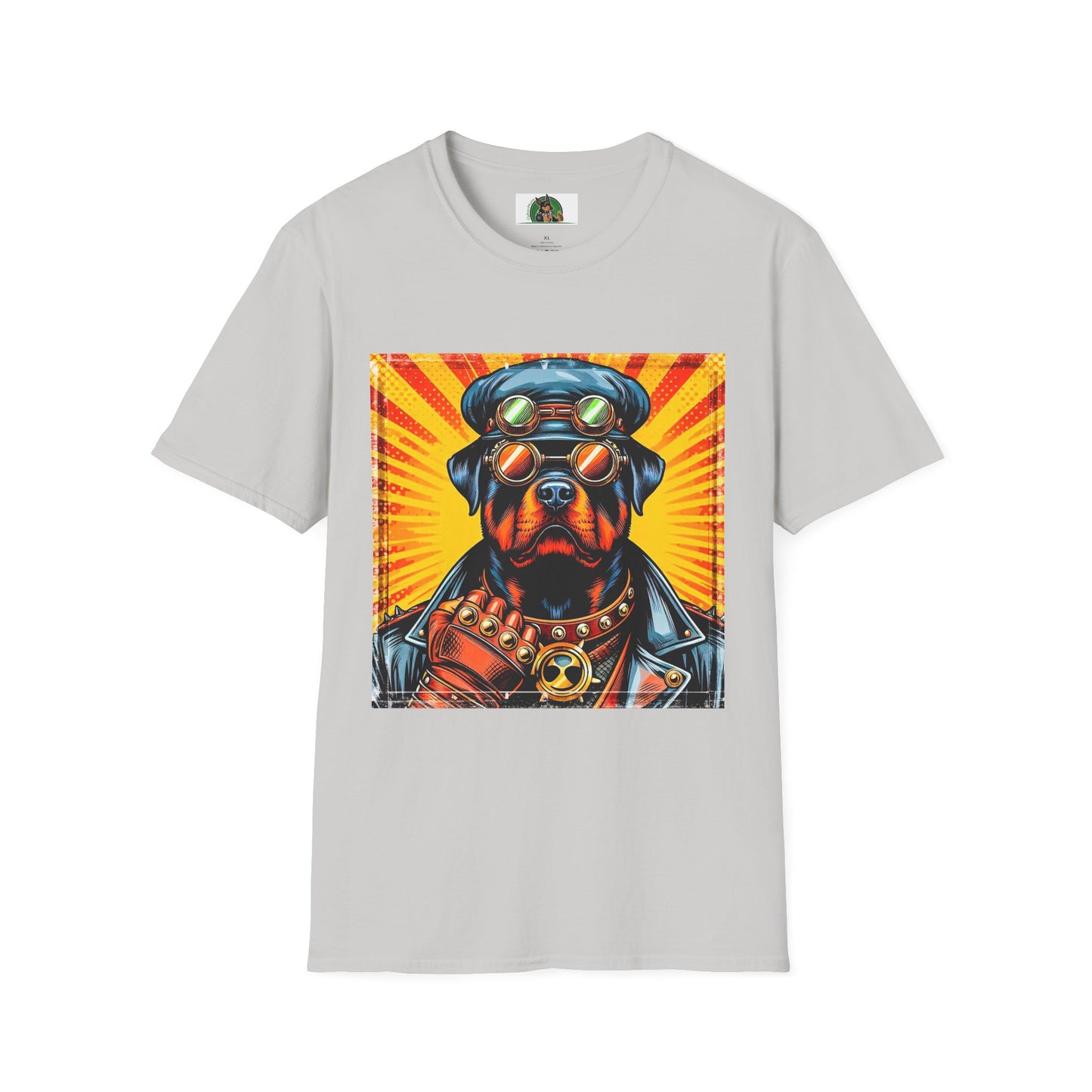 Rottweiler T-Shirt Printify S Ice Grey 