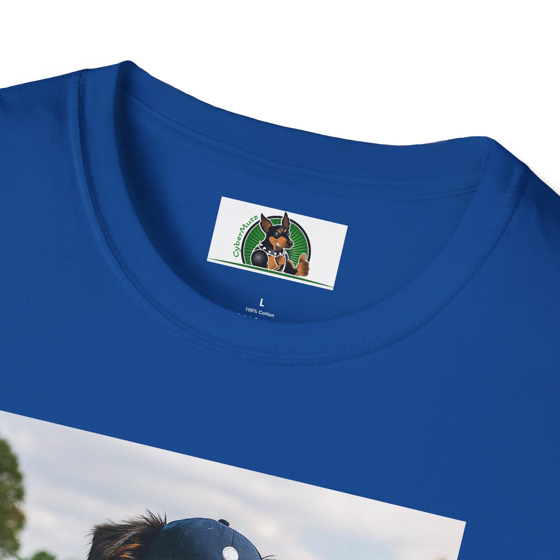 Sports Golf Australian Shepherd T-Shirt T-Shirt Printify