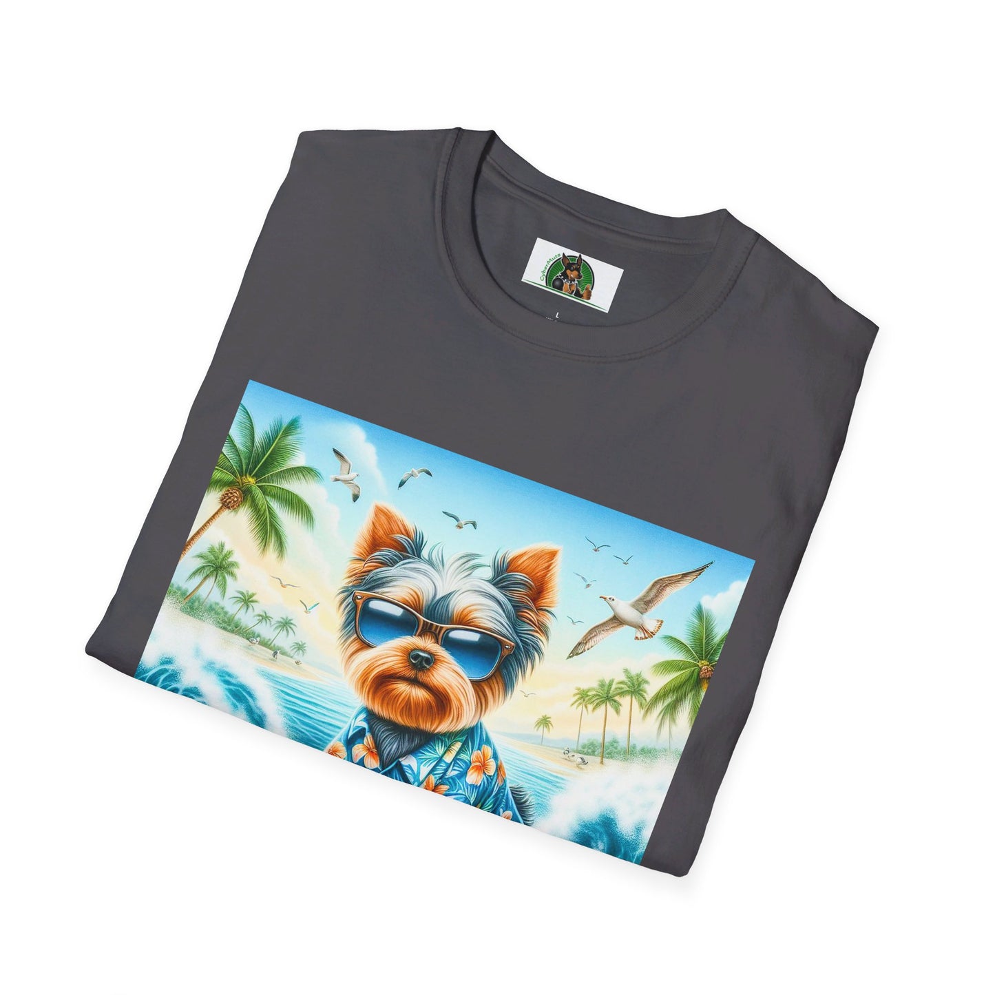 Yorkie T-Shirt Printify   