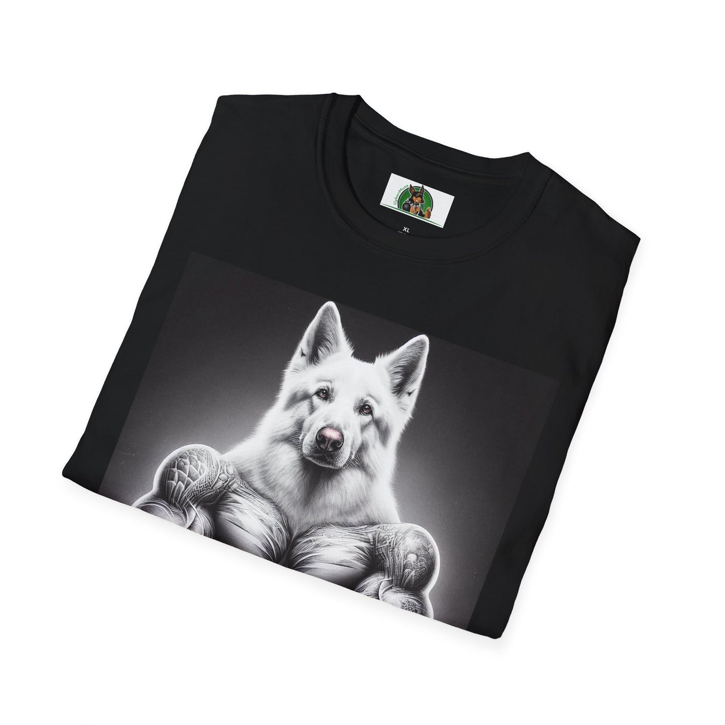 German Shepherd muscle man shirt