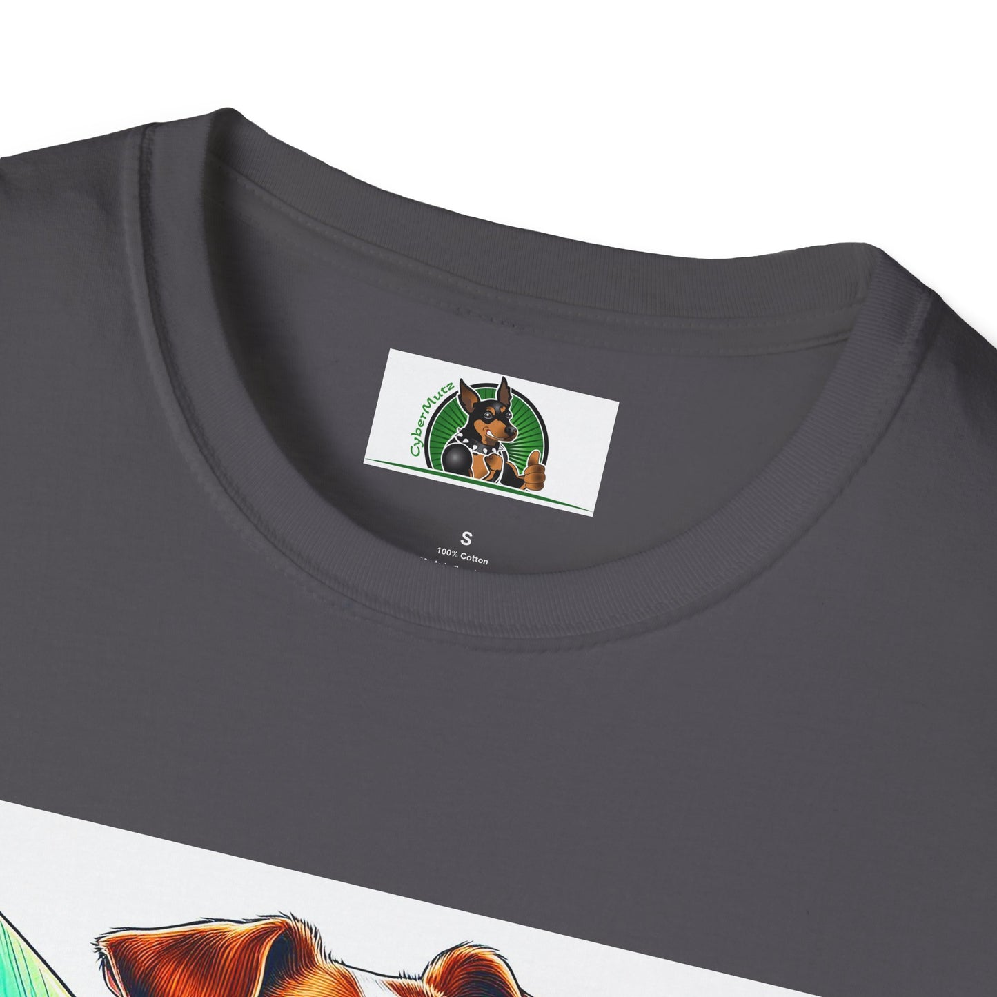 Jack Russell Sunset Surfer T-Shirt Printify