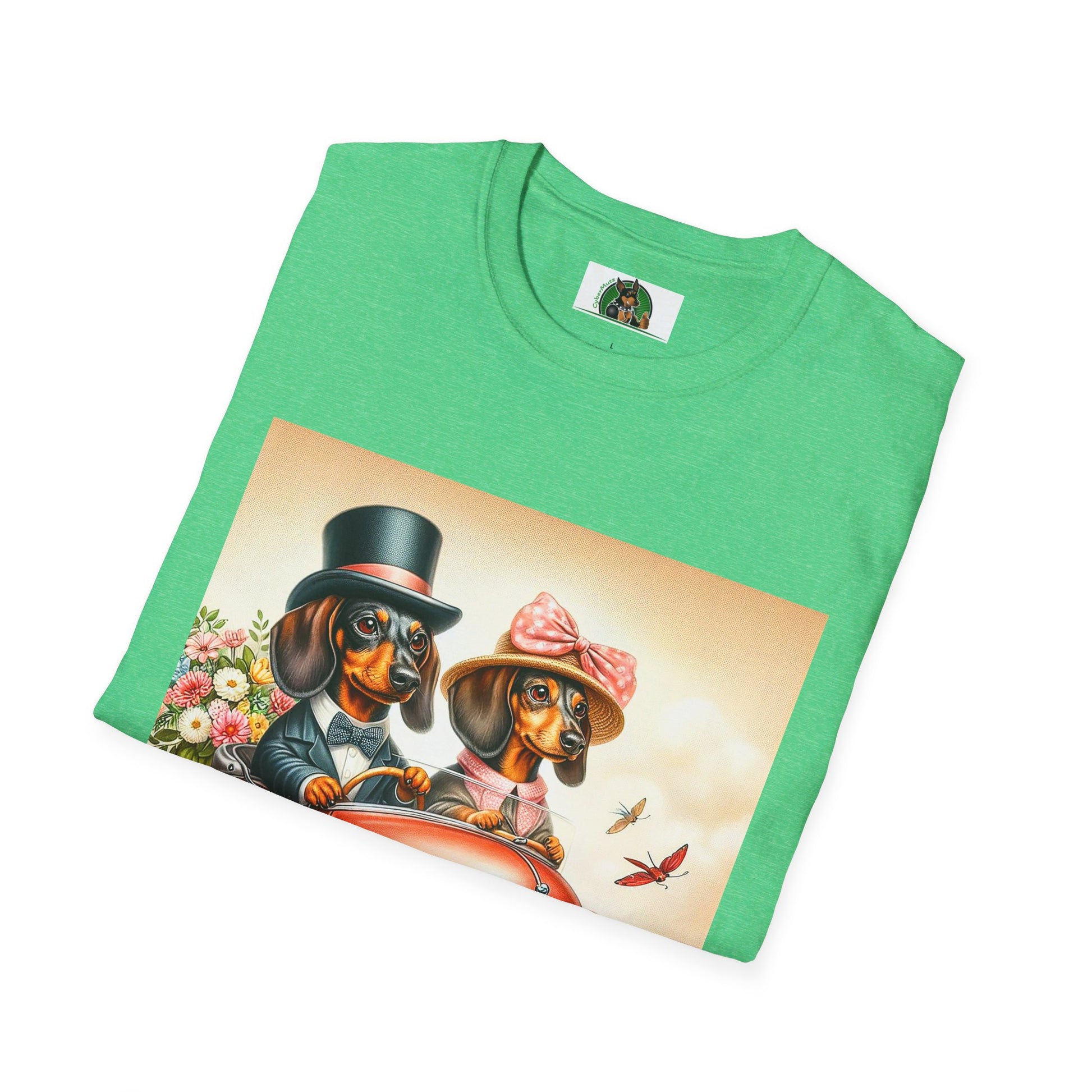 Wacky Dachshund T-Shirt Printify   