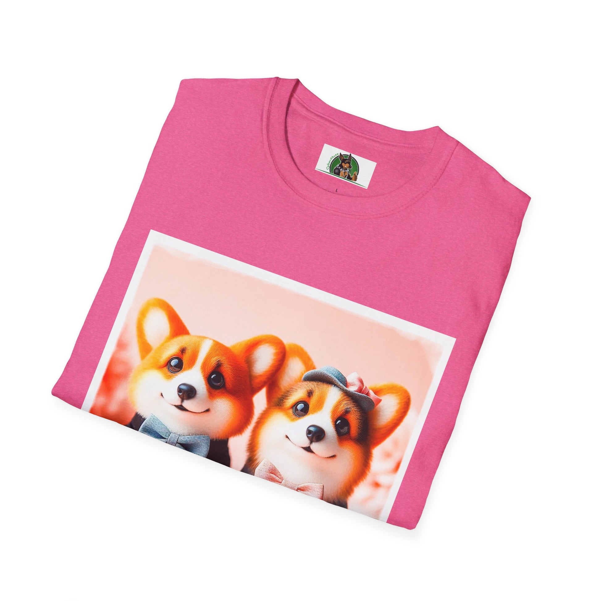 Wacky Pembroke Welsh Corgi T-Shirt Printify   