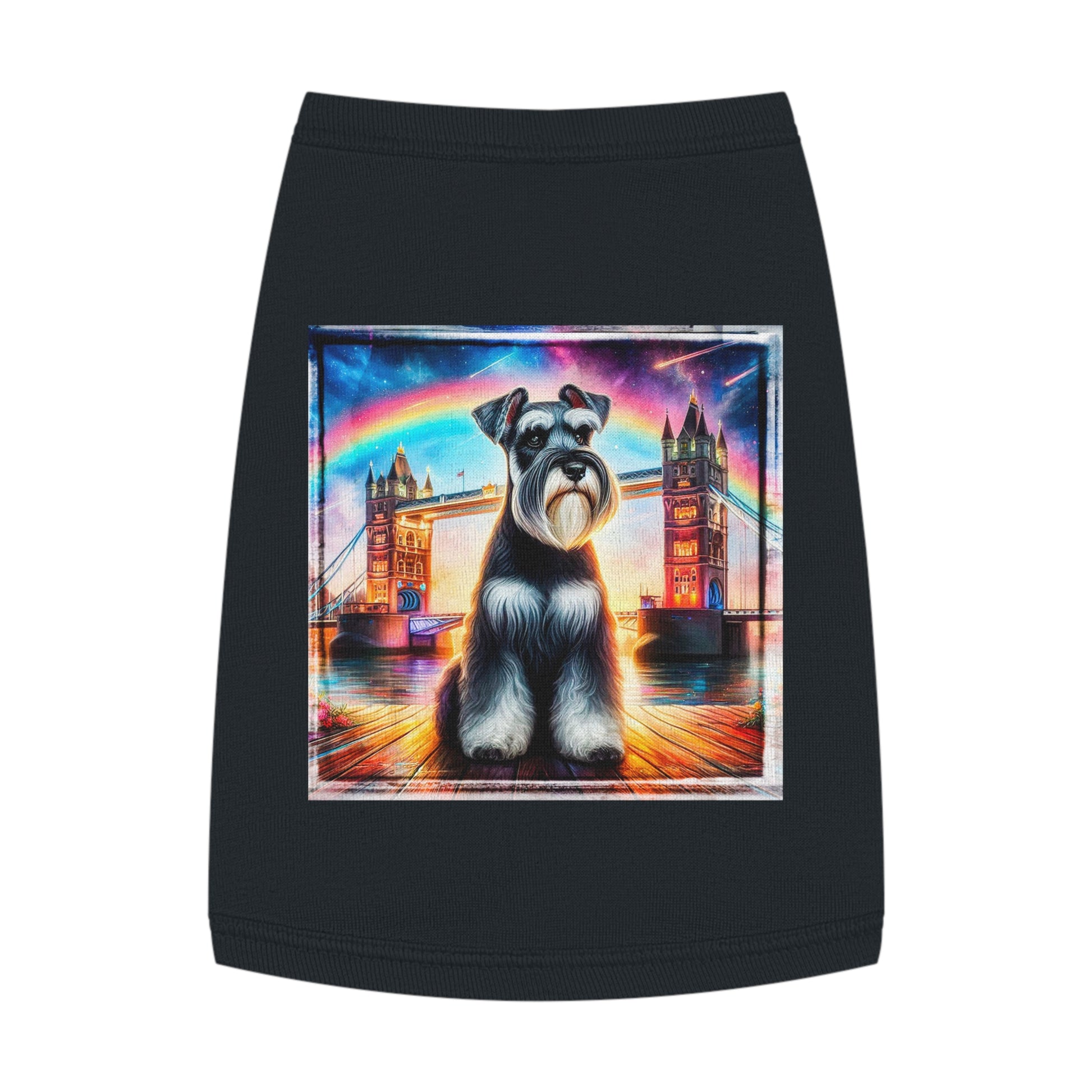 Pet Tank Top Miniature Schnauzer Pets Printify   