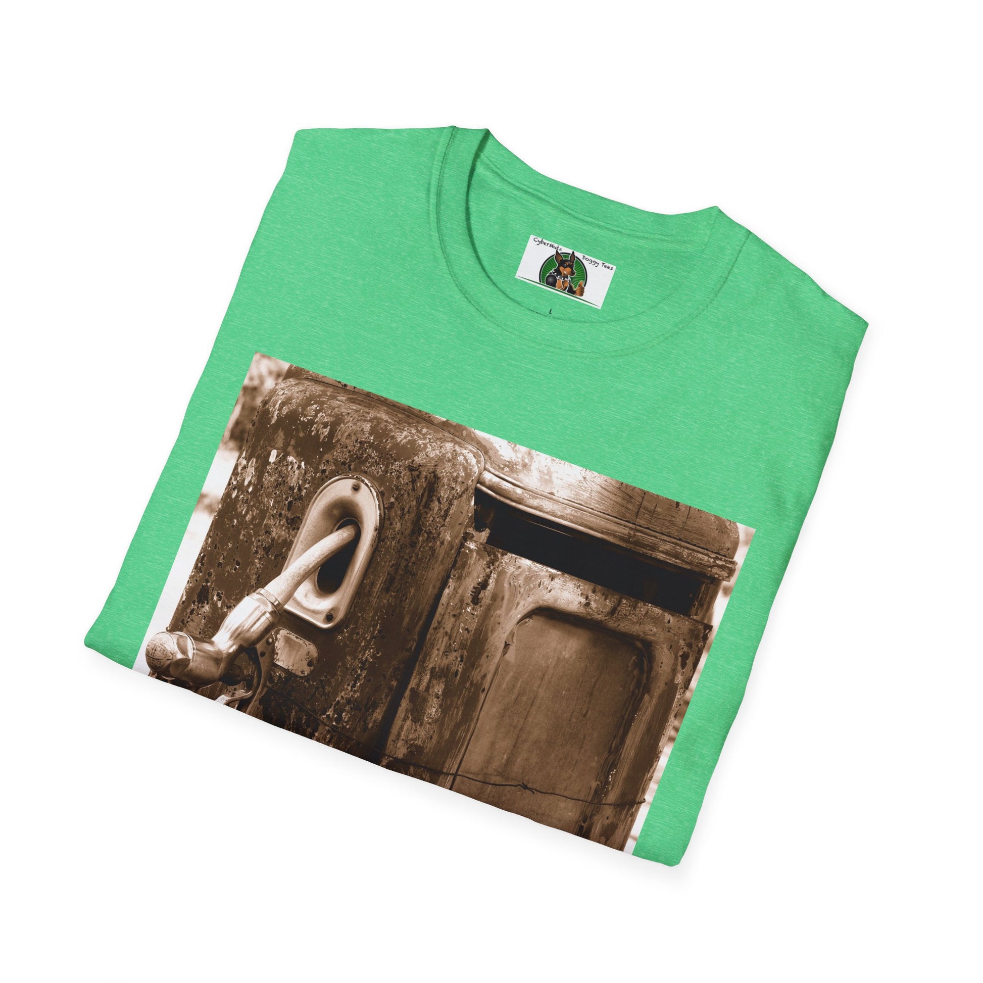 Mis·cel·la·ne·ous Old Gas Pump T-Shirt Printify   