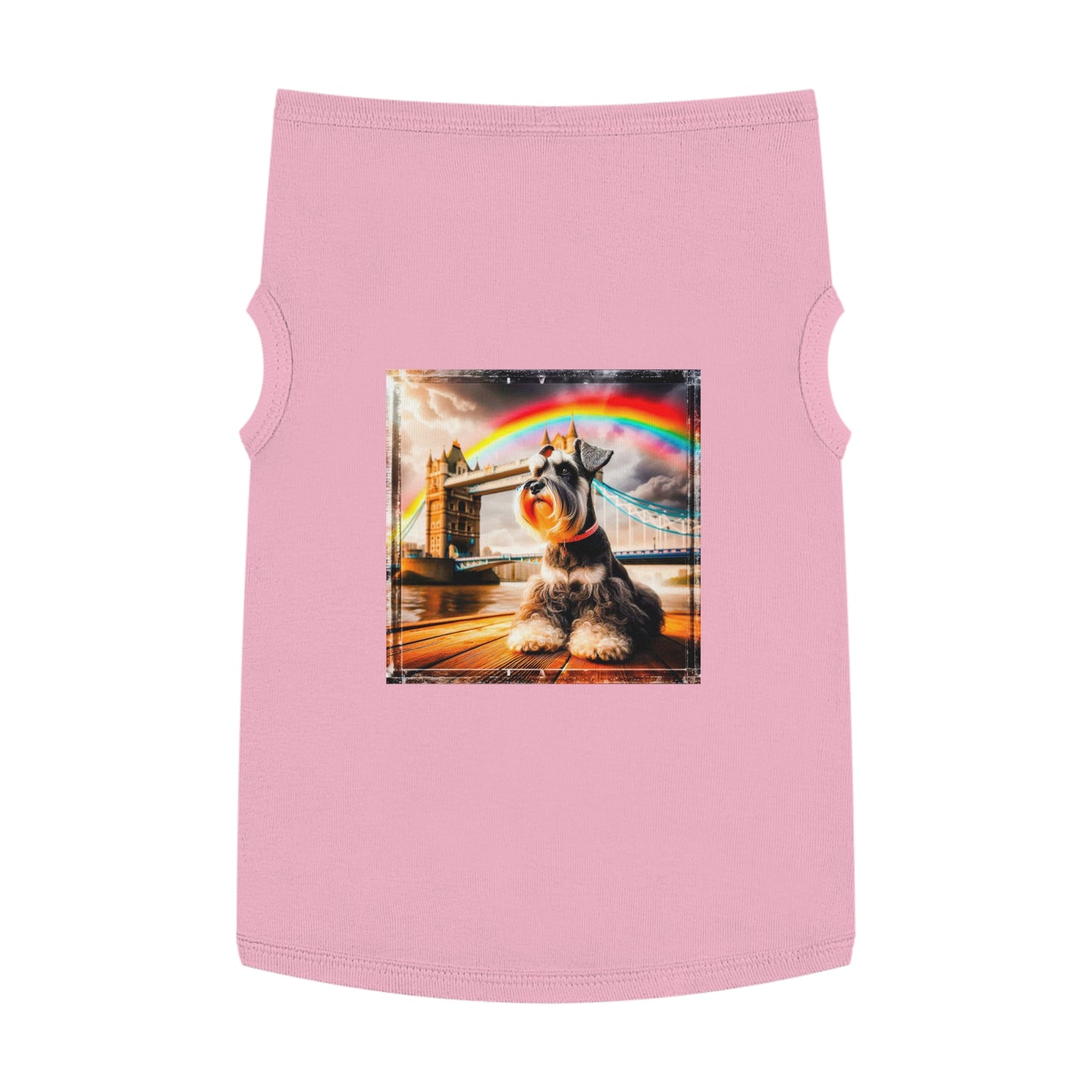 Pet Tank Top Miniature Schnauzer Pets Printify XL Pink 