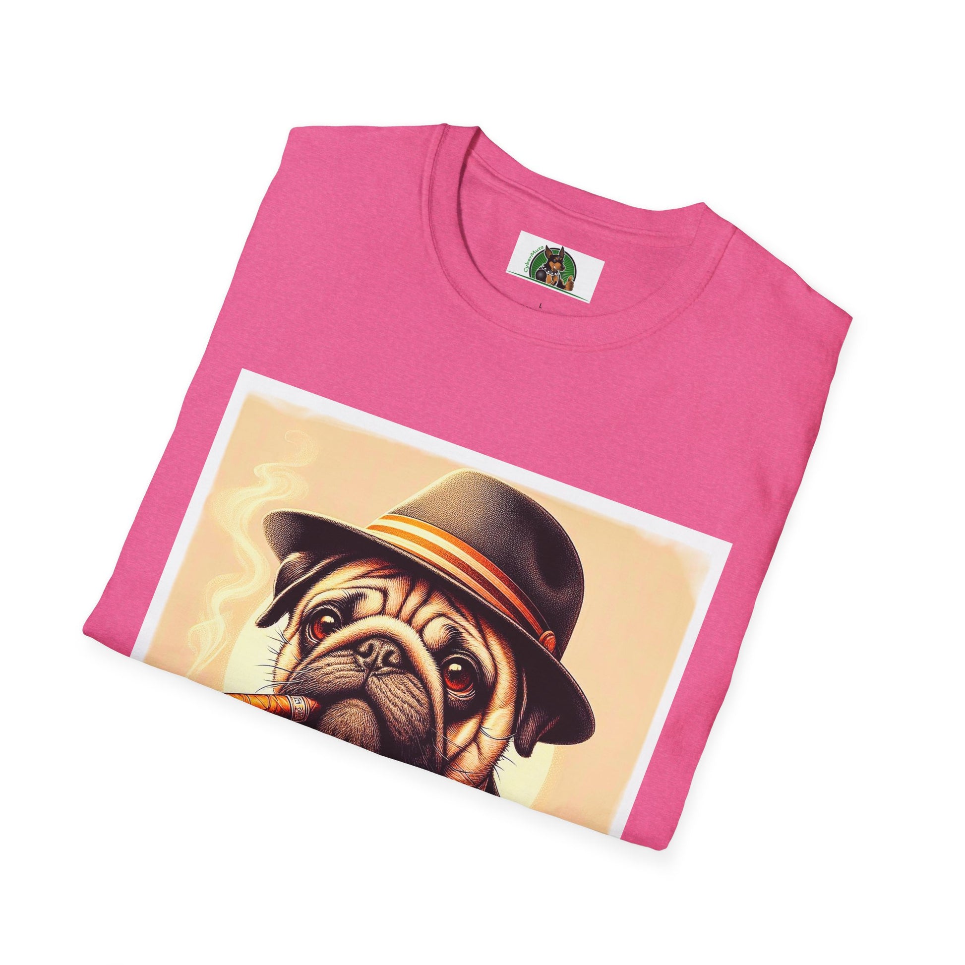 Pugs T-Shirt Printify   