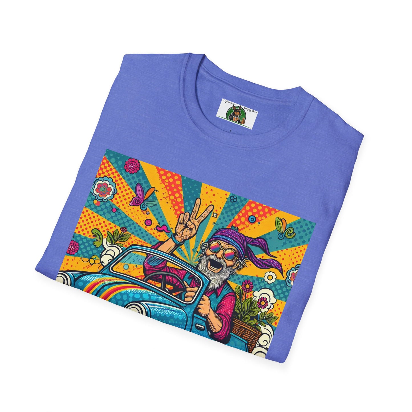 Wacky Peace Dude T-Shirt Printify   