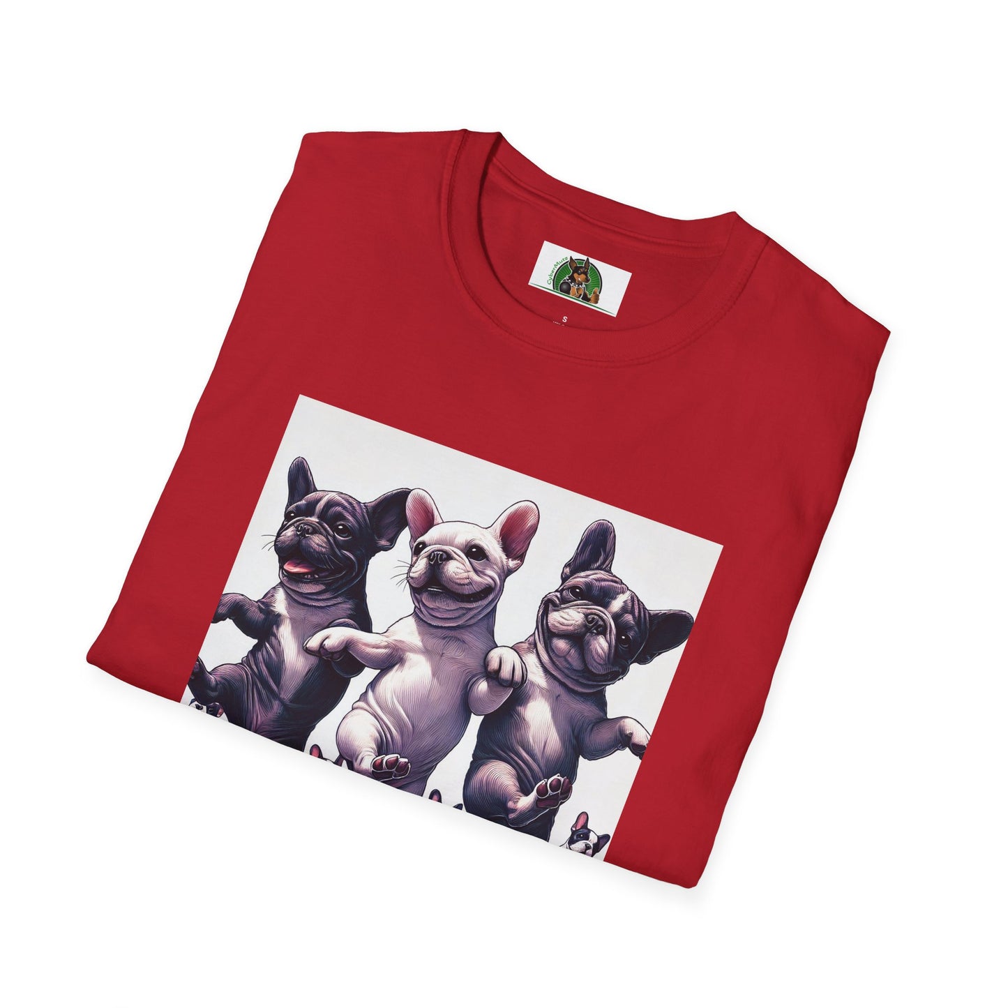 French Bulldogs Dancing Unisex T-Shirt