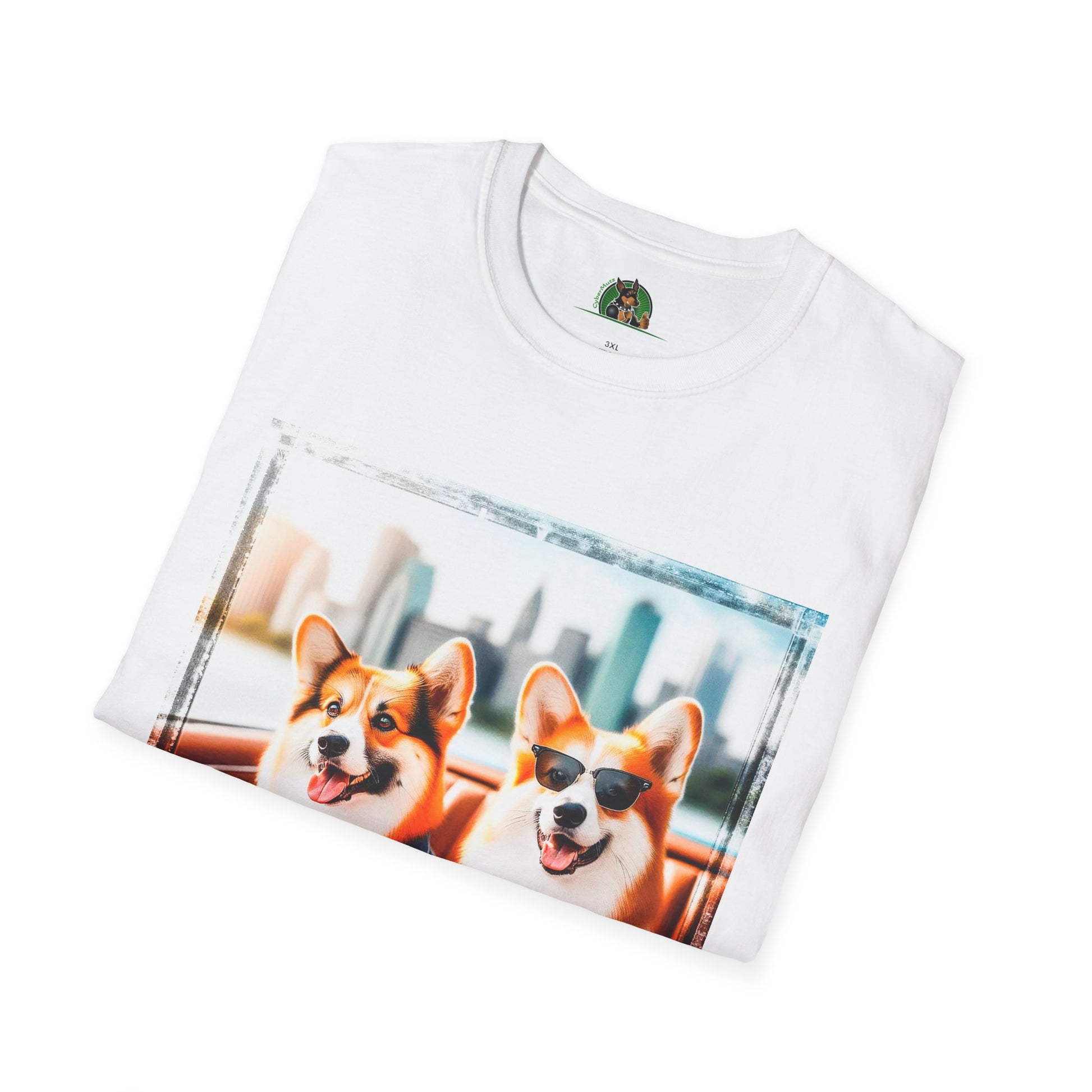 Wacky Pembroke Welsh Corgi T-Shirt Printify   