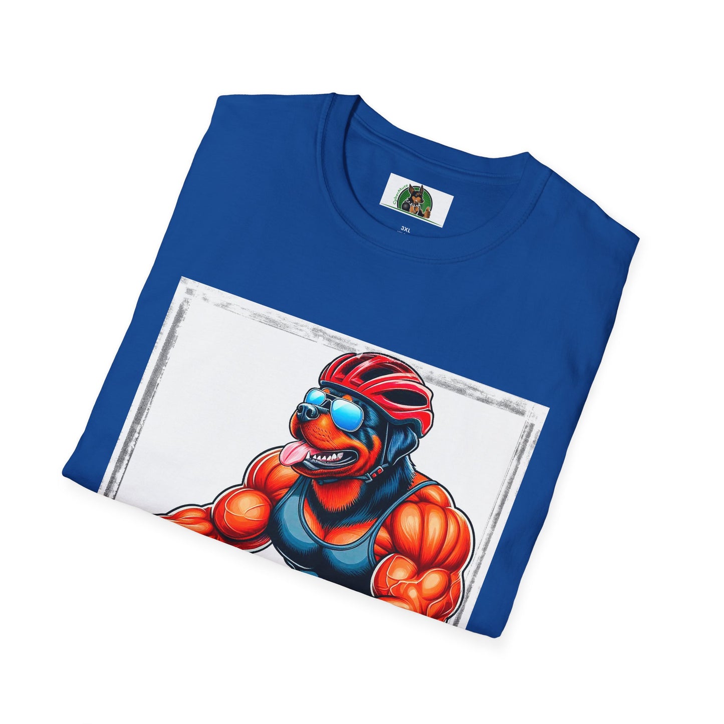 Rottweiler sexy biker T-Shirt Printify