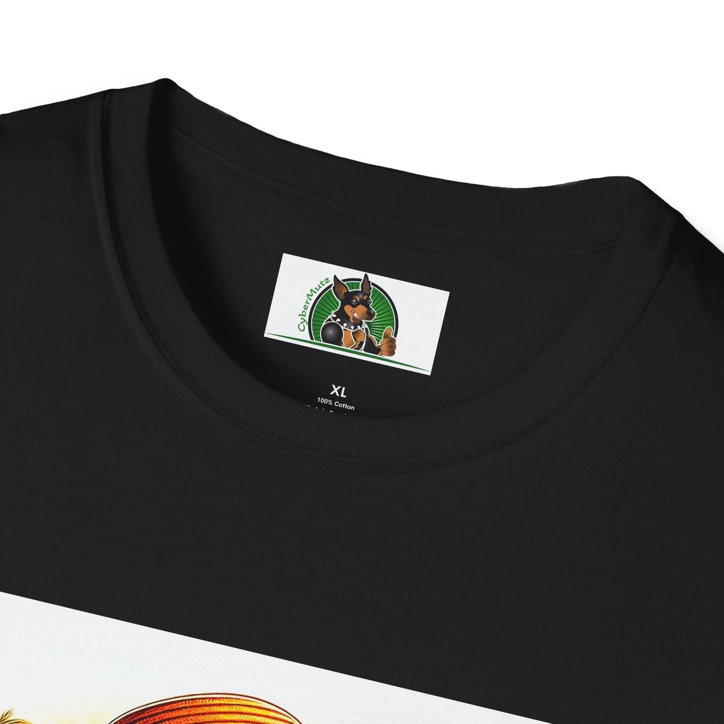 Surfer Pug T-Shirt T-Shirt Printify