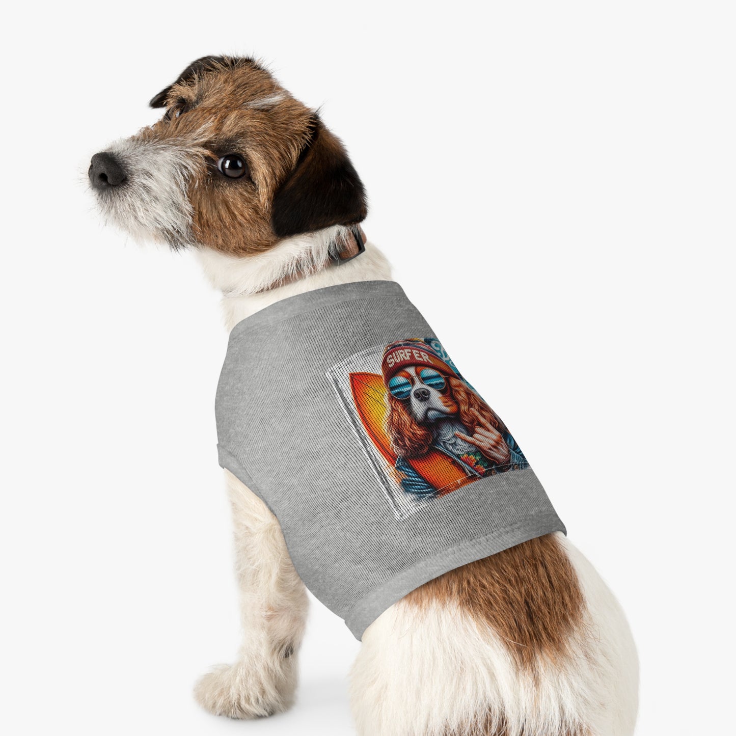 Pet Tank Top Cavalier King Charles Spaniel Pets Printify