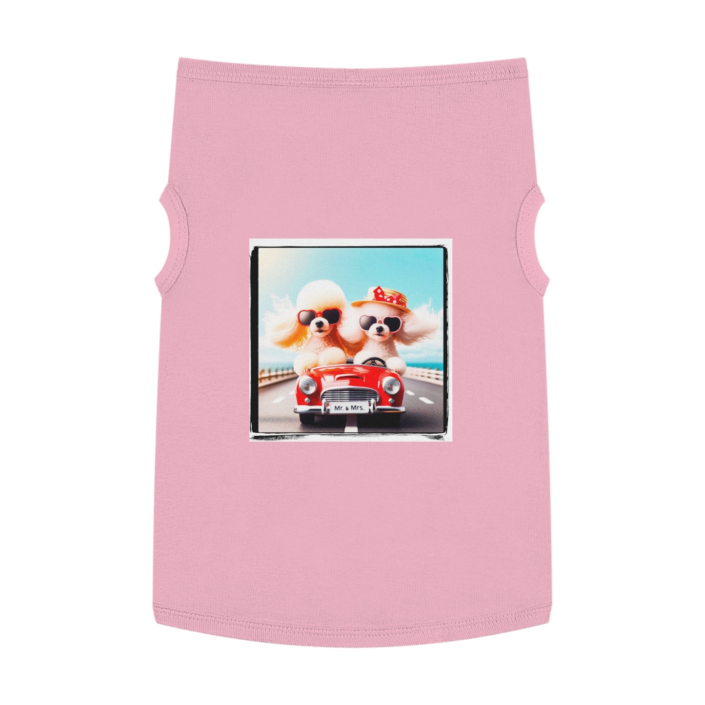 Wacky Pet Tank Top Poodle Pets Printify XL Pink 