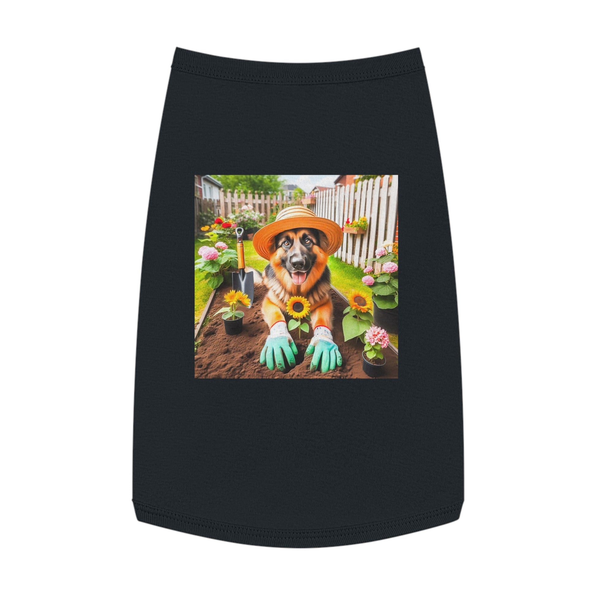 Pet Tank Top German Shepherd Pets Printify   