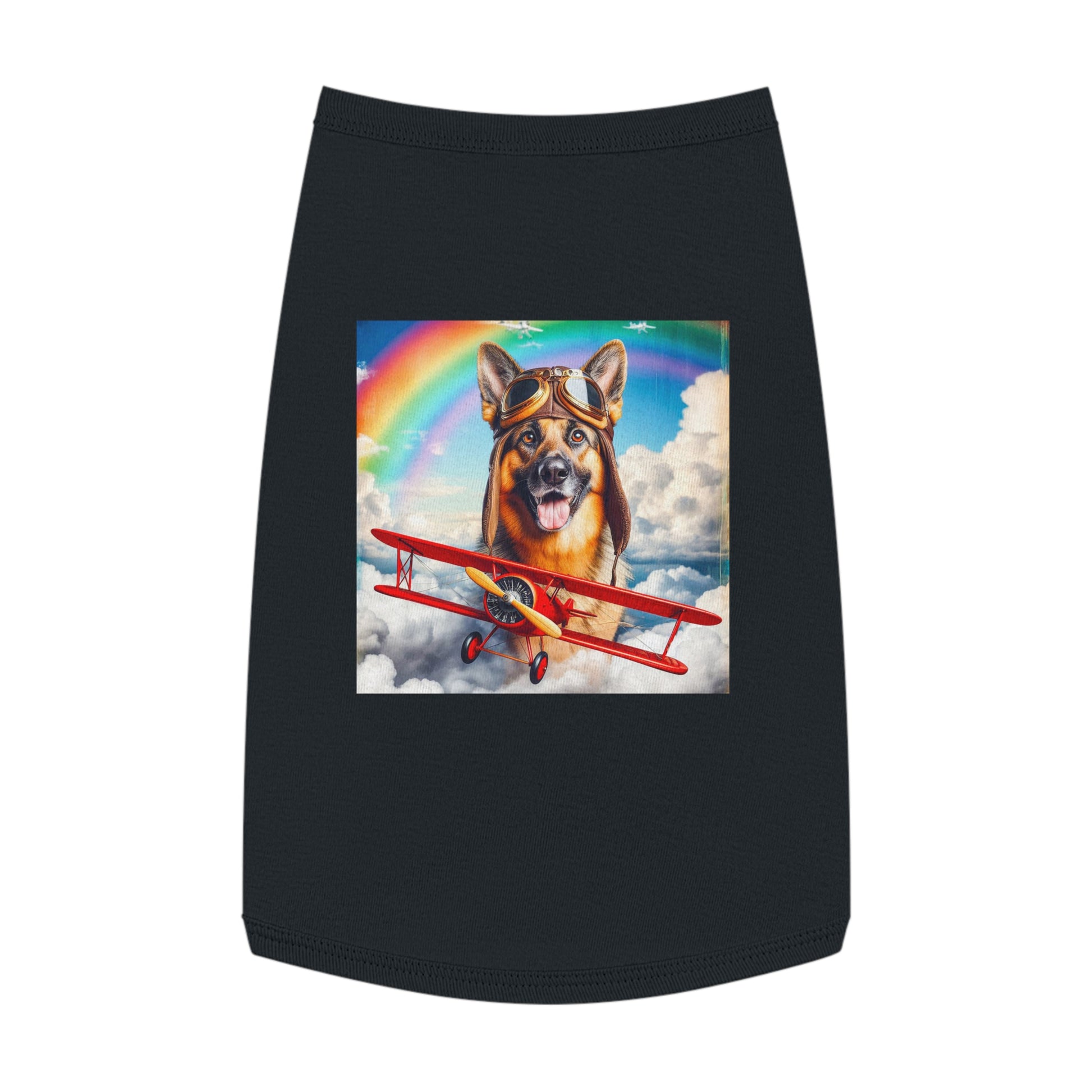 Pet Tank Top German Shepherd Pets Printify   