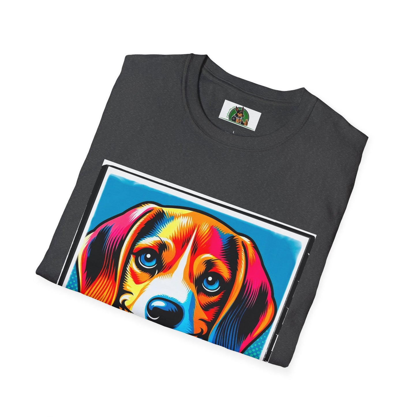Beagle Pop Art Pic T-Shirt Printify