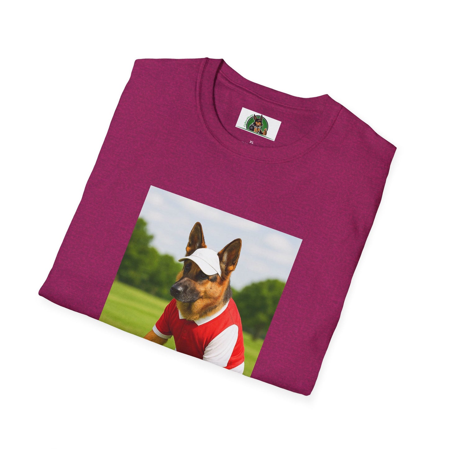 Sports German Shepherd Golf T-Shirt