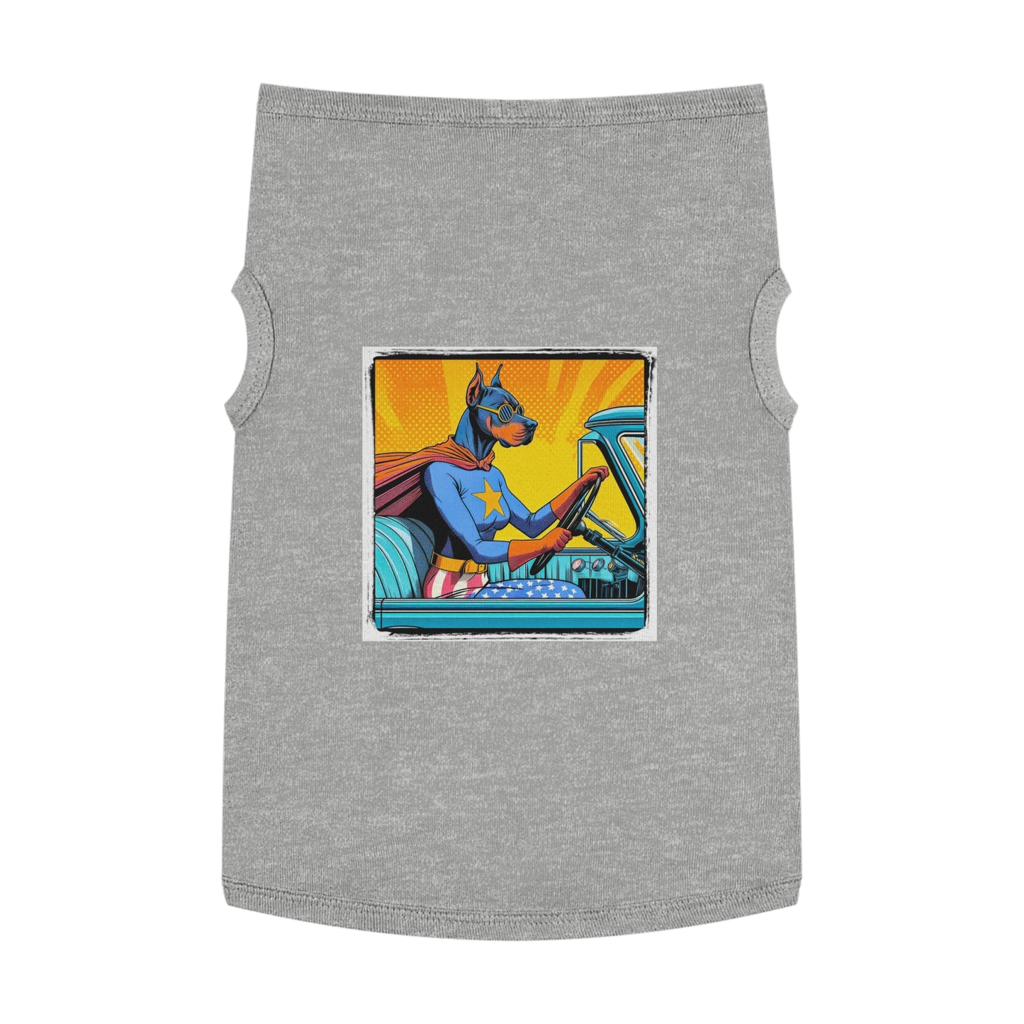 Pet Tank Top Great Dane Pets Printify XL Heather