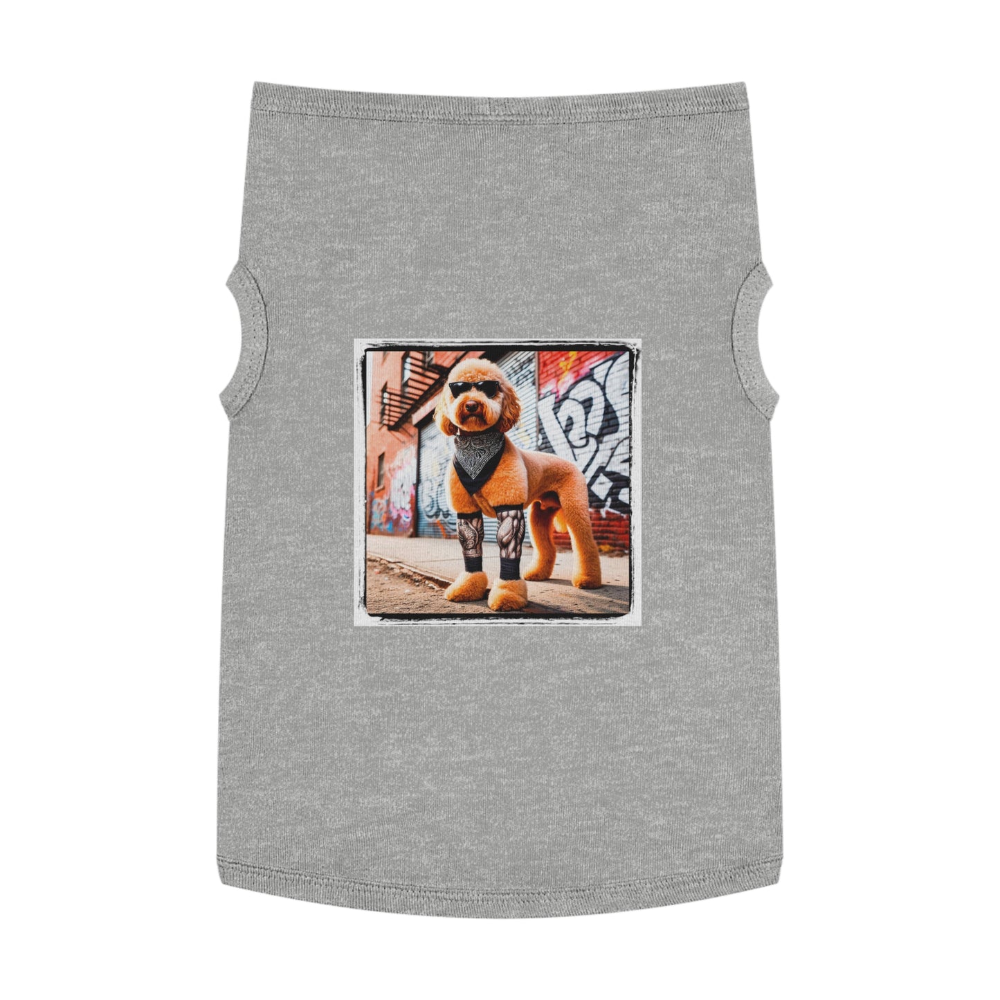 Pet Tank Top Sheepadoodle Pets Printify XL Heather 