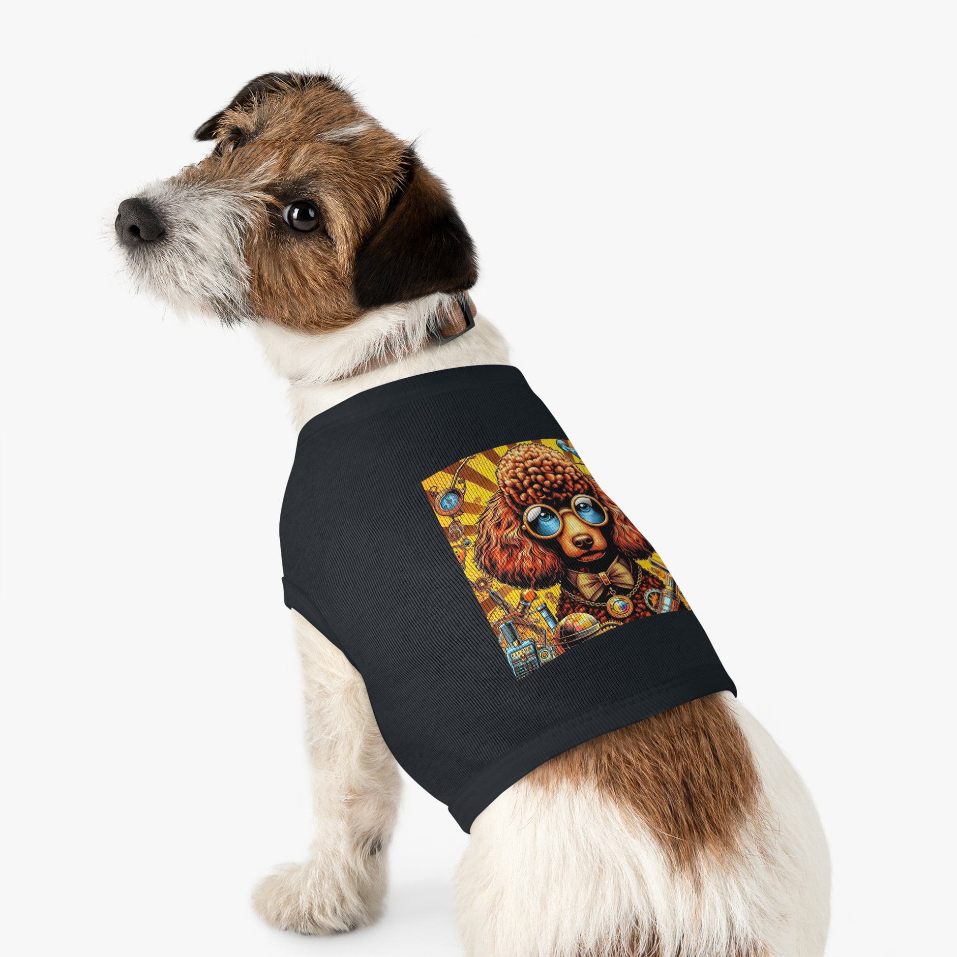 Pet Tank Top Poodle Pets Printify   