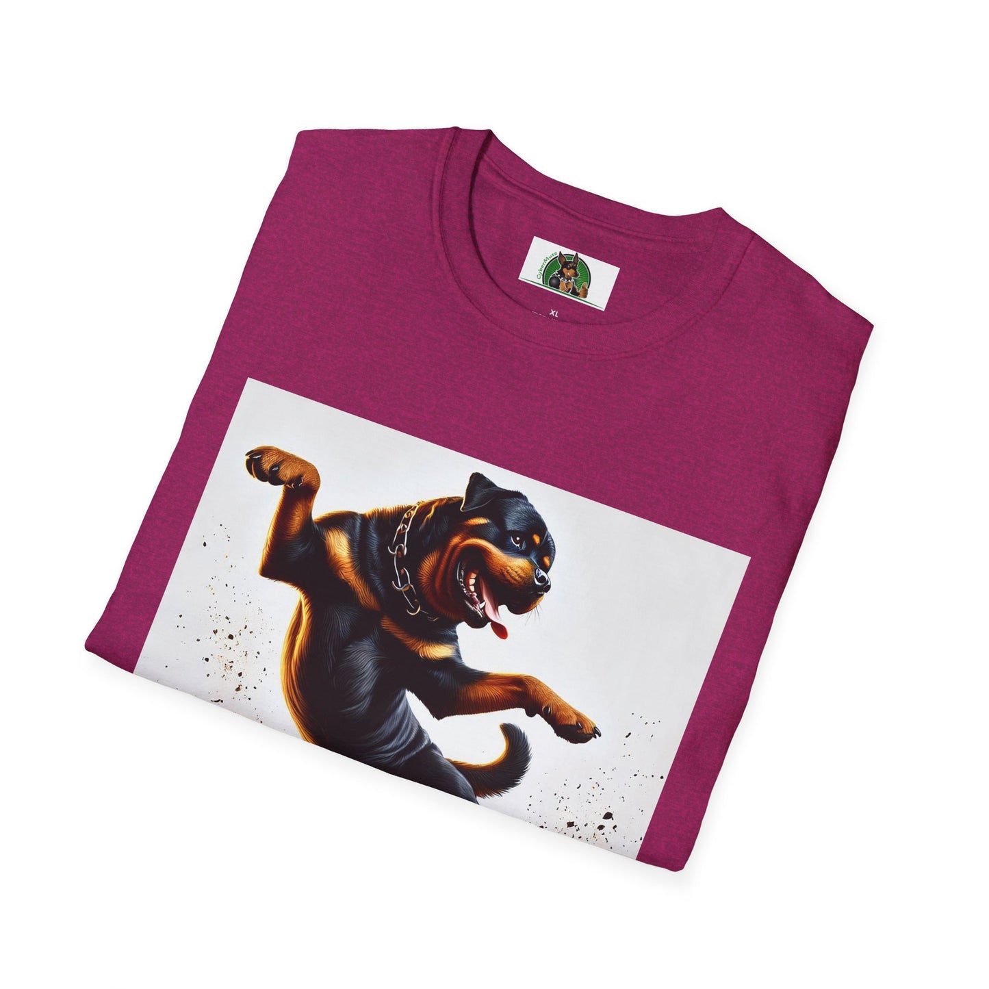 Dancing Rottweiler T-Shirt for Dog Lovers