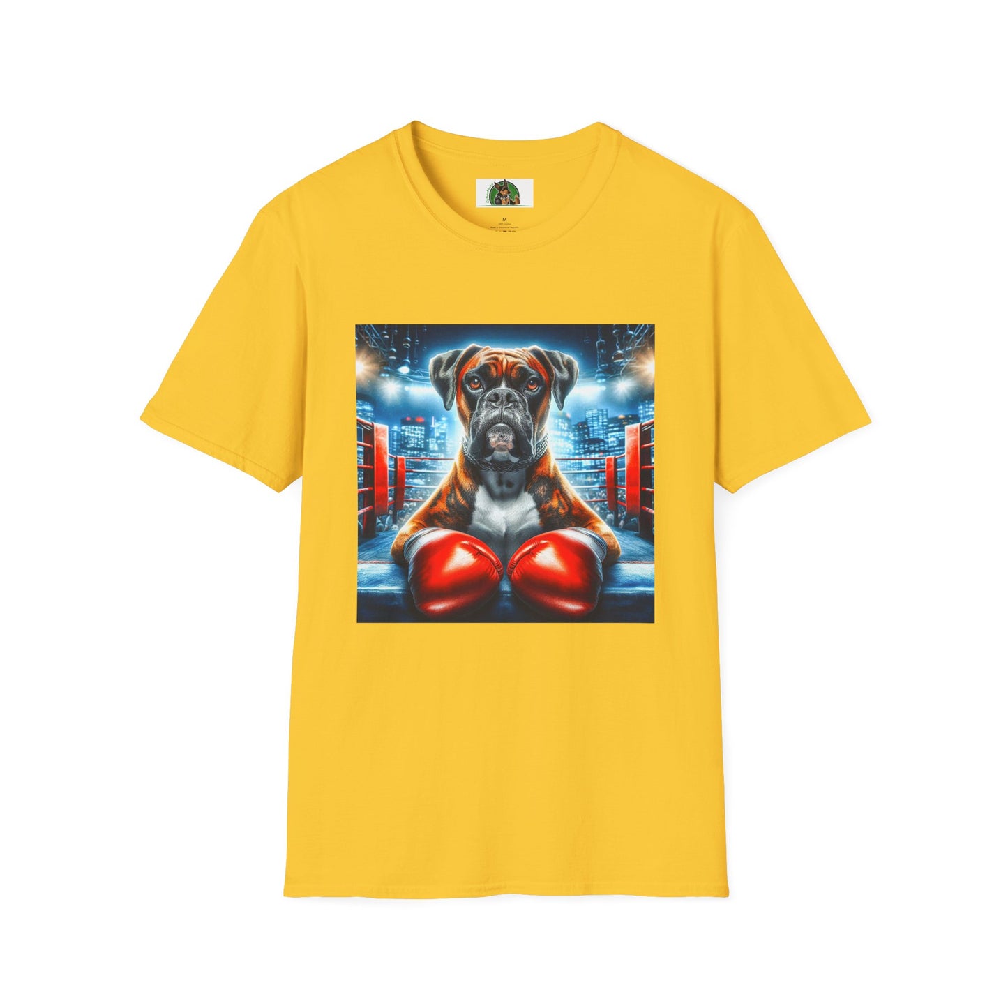 Boxing Boxer Dog Shirt T-Shirt Printify S Daisy 