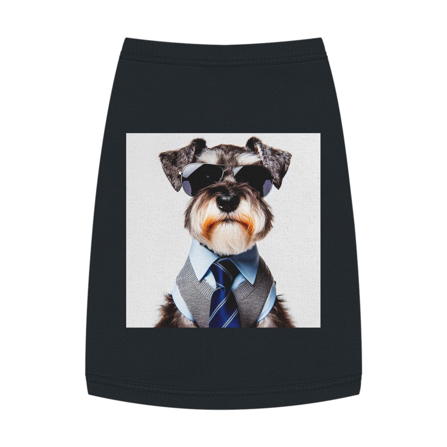 Pet Tank Top Miniature Schnauzer Pets Printify   